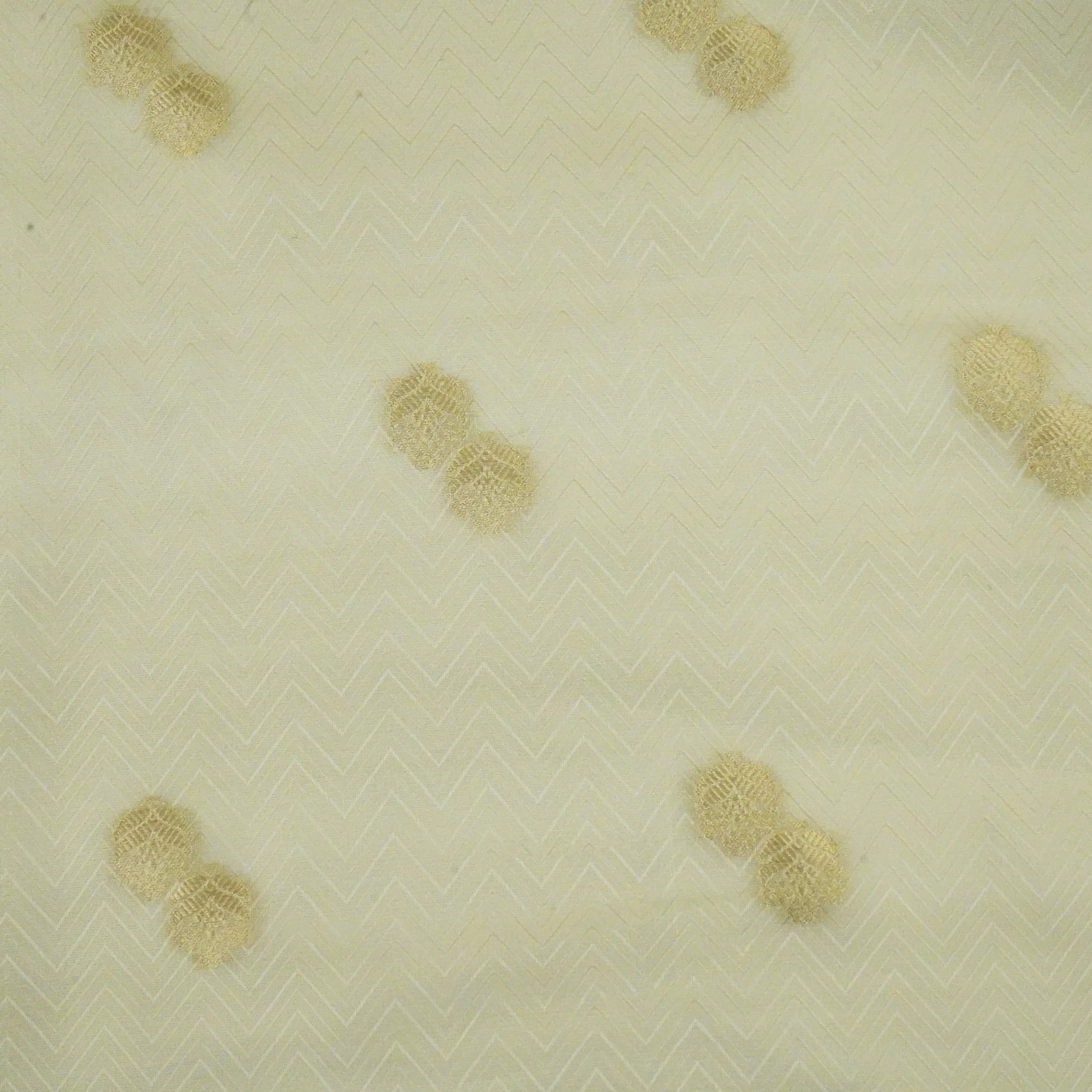Golden Jaal Kanchi Silk Fabric MTI-31229 - Image 2
