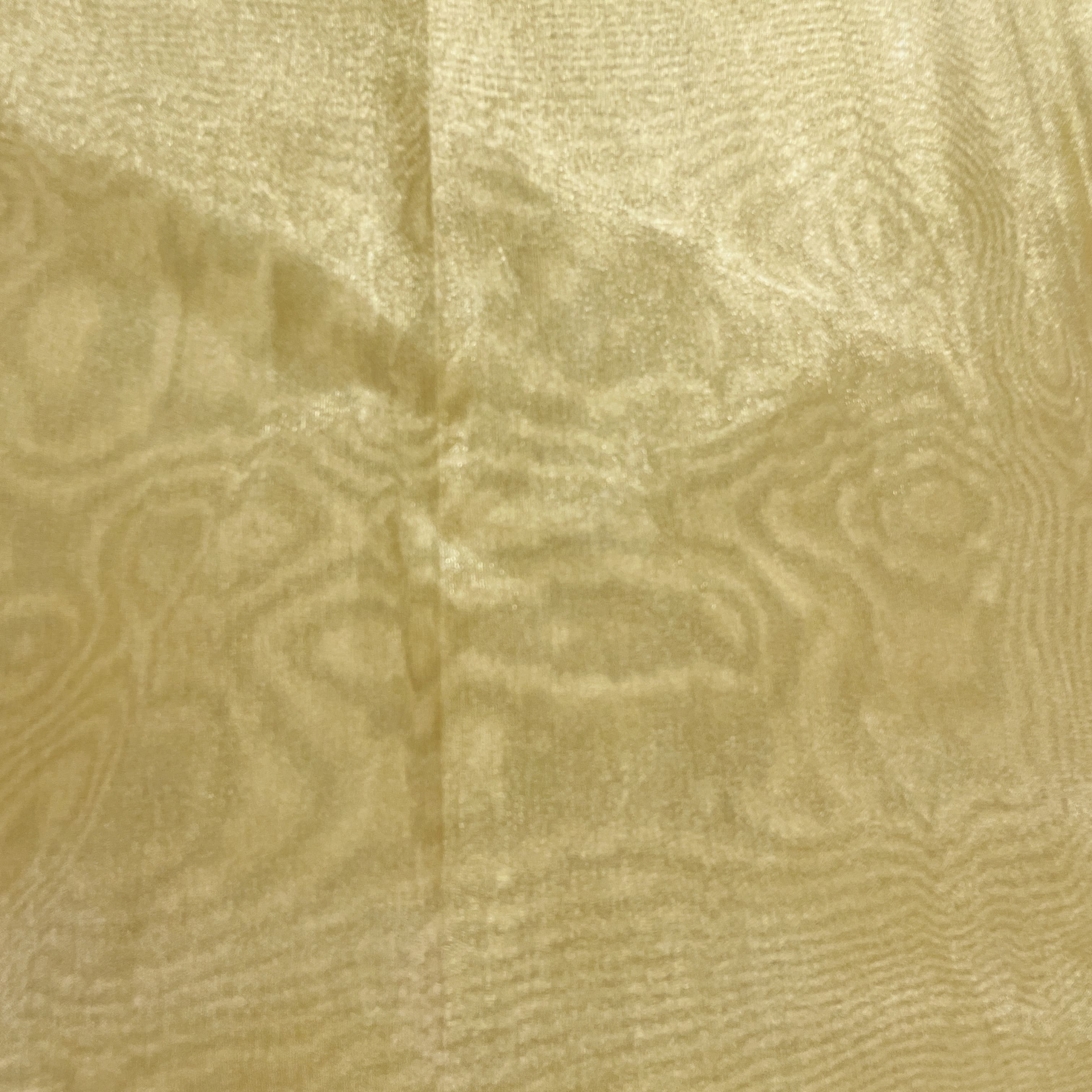 Golden Solid Tissue Fabric - Image 2