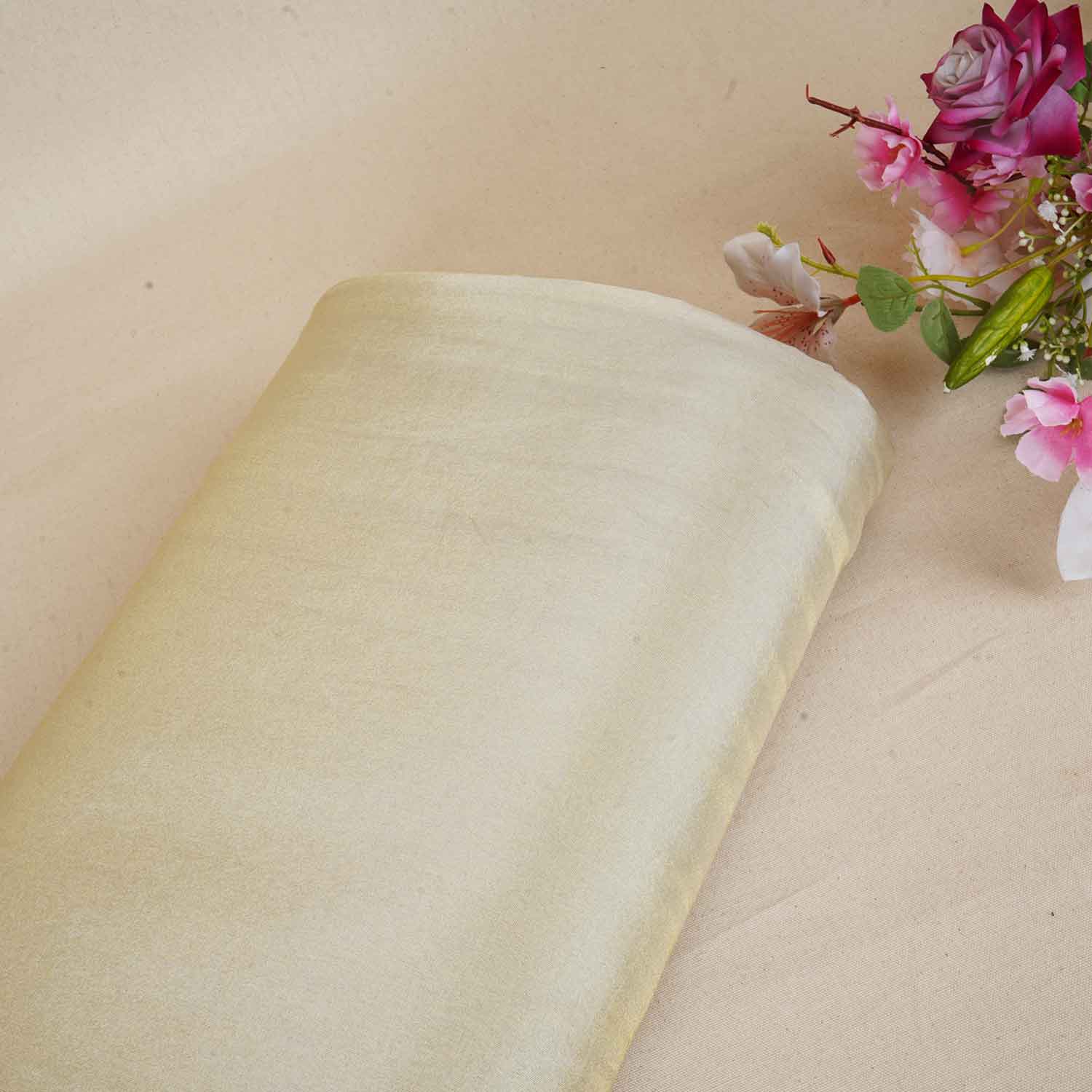 Golden Solid Tissue Fabric NA-28286