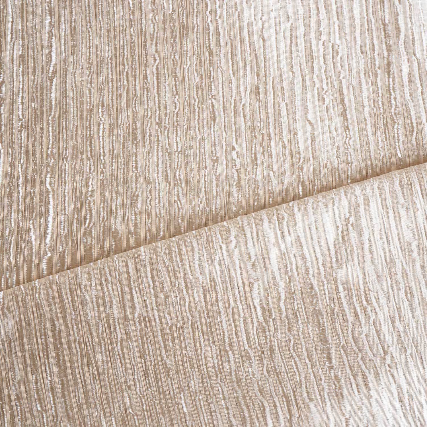 Golden Strips Foil Crushed Fabric DT-28076 - Image 3