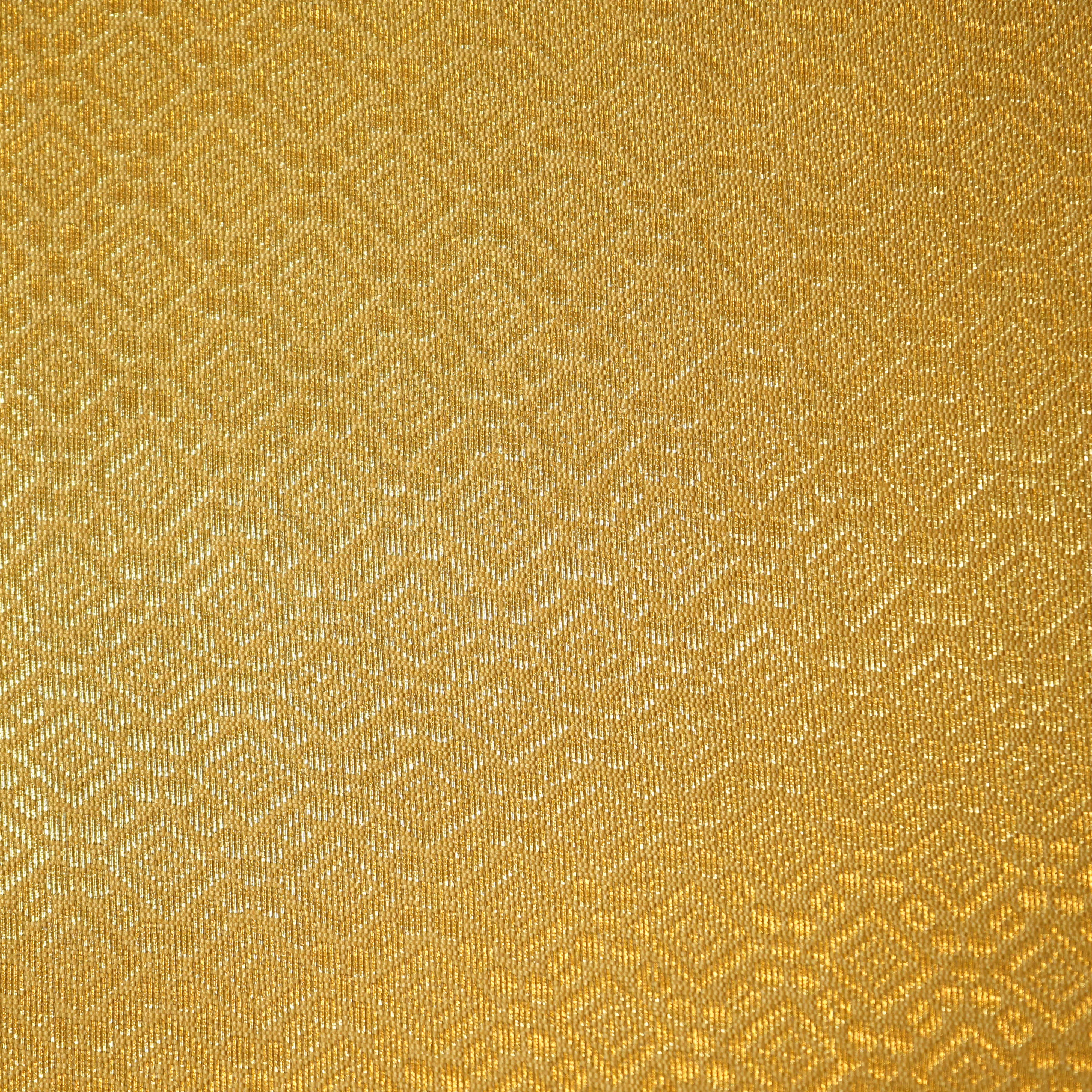 Golden Zari Tanchui Brocade Fabric - Image 2
