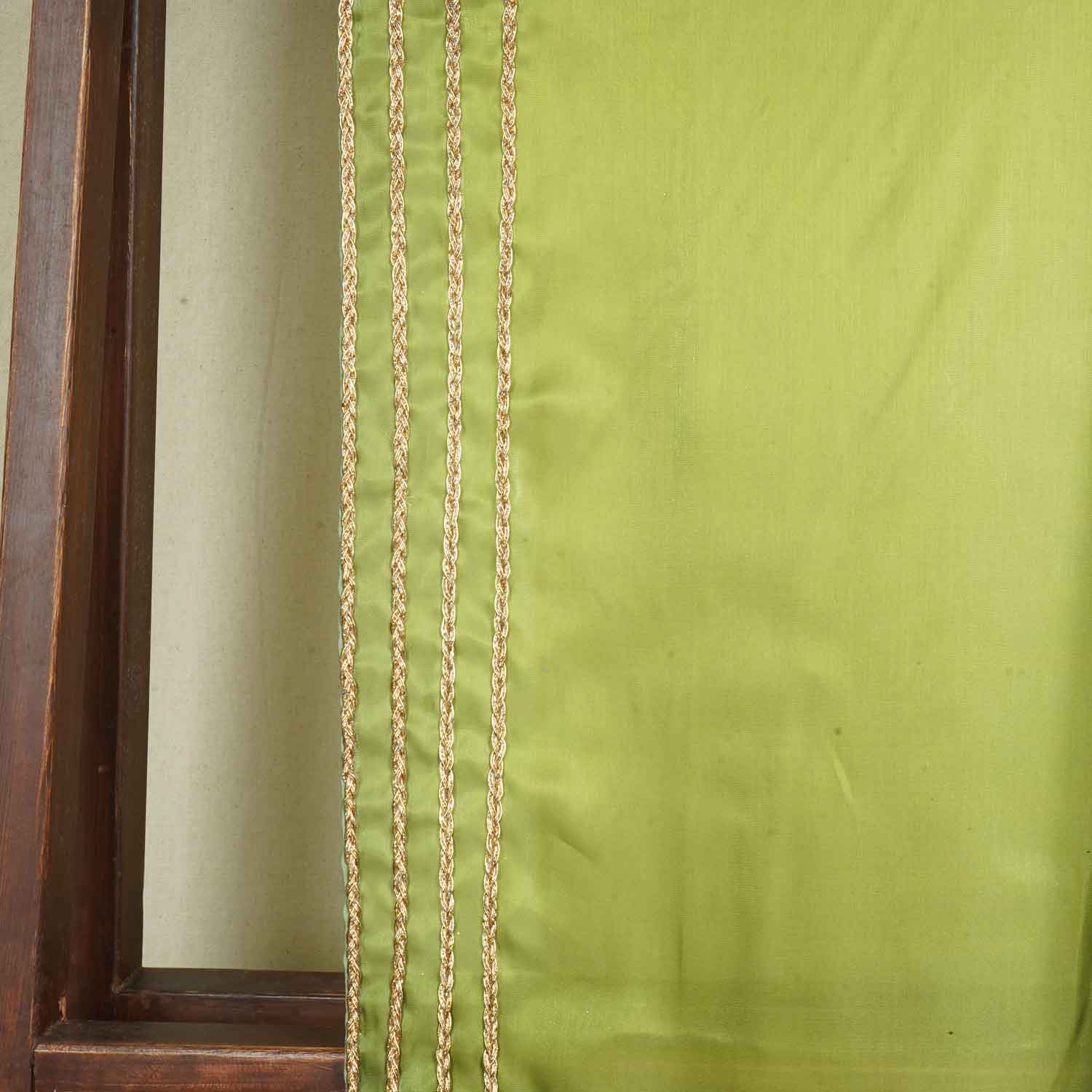 Green Organza Dupatta AK-25394 - Image 3