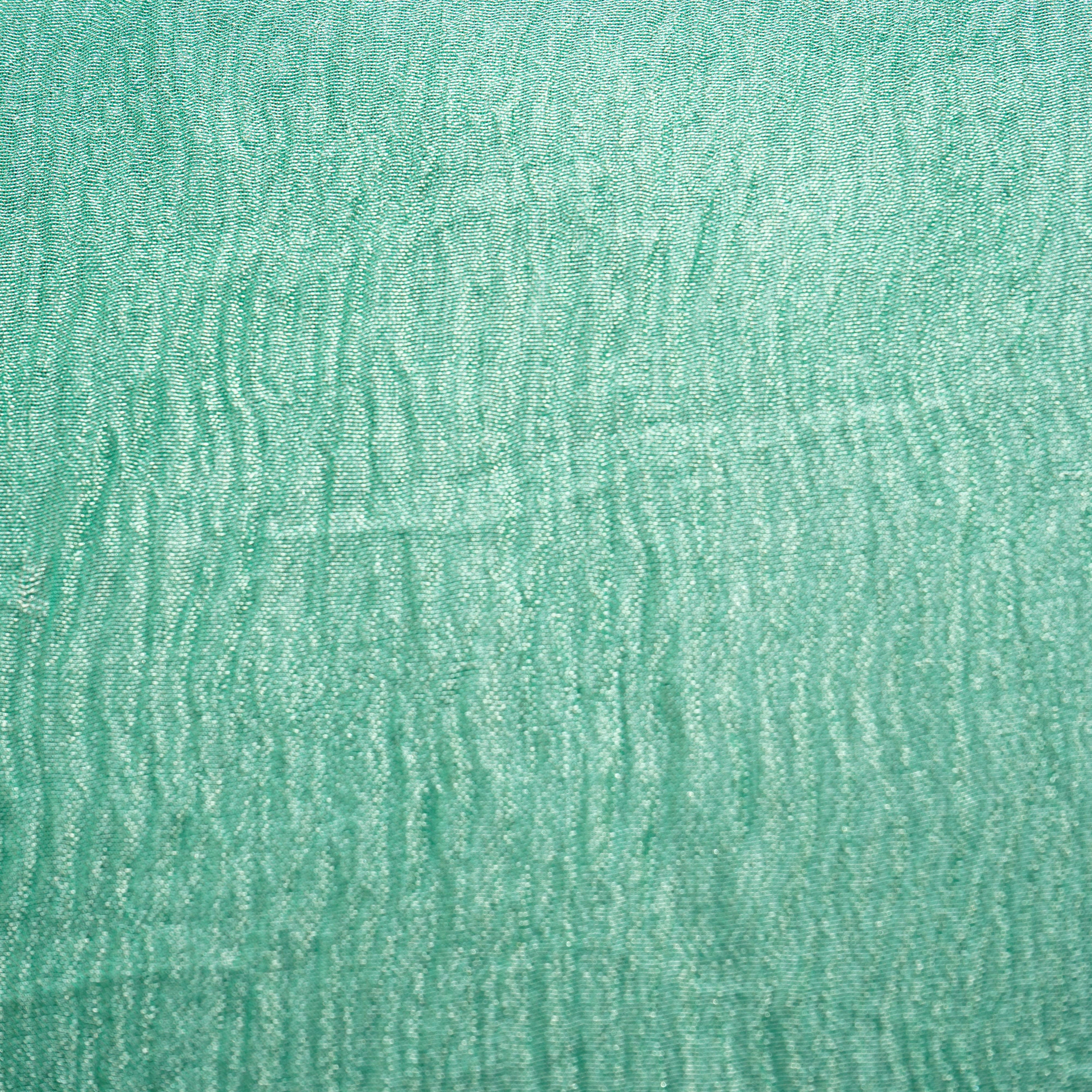 Green Shimmer Crushed Tissue Fabric - Image 3