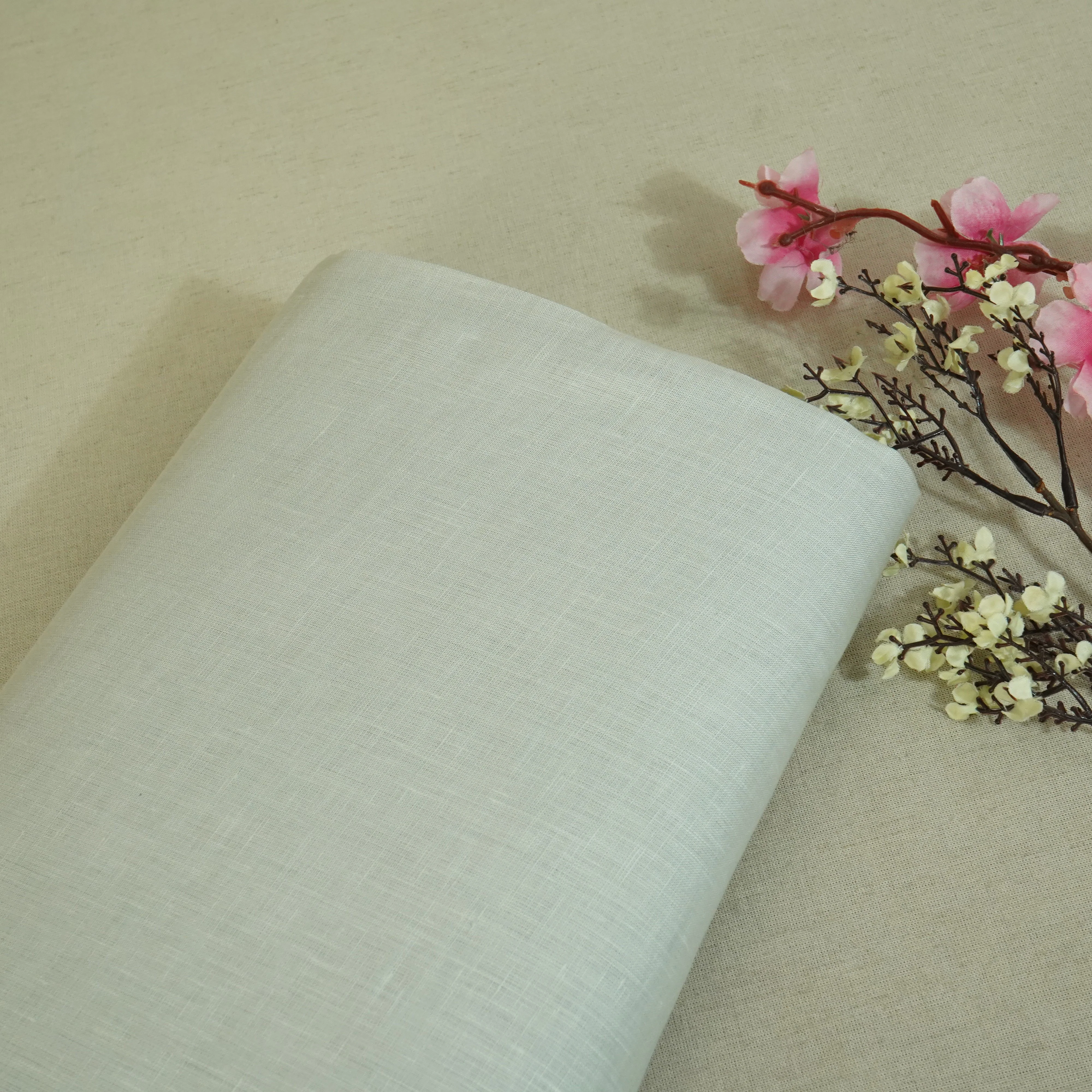Grey Cotton Linen-FF-27202