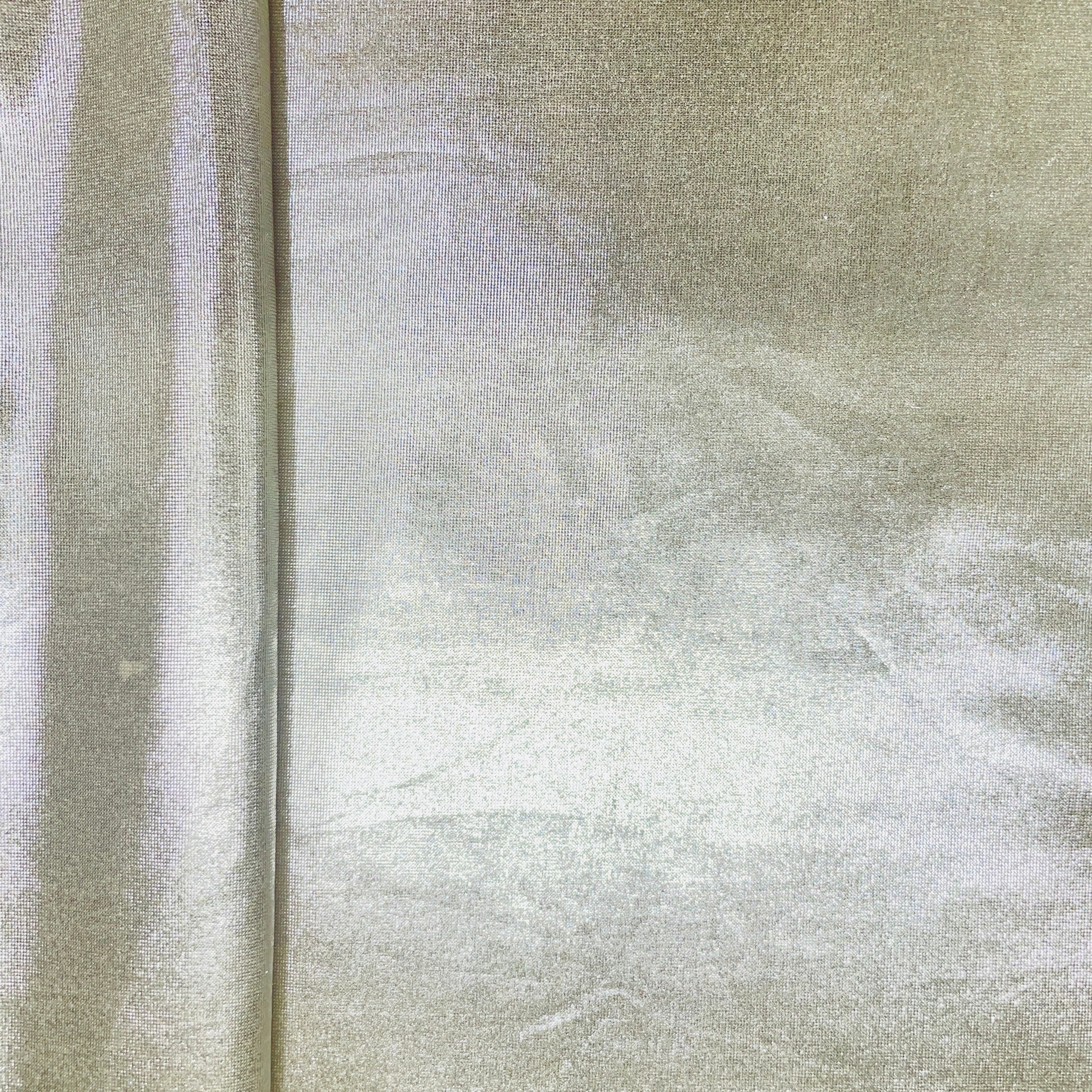 Grey Solid Foil Imported Knit Lycra Fabric - Image 3