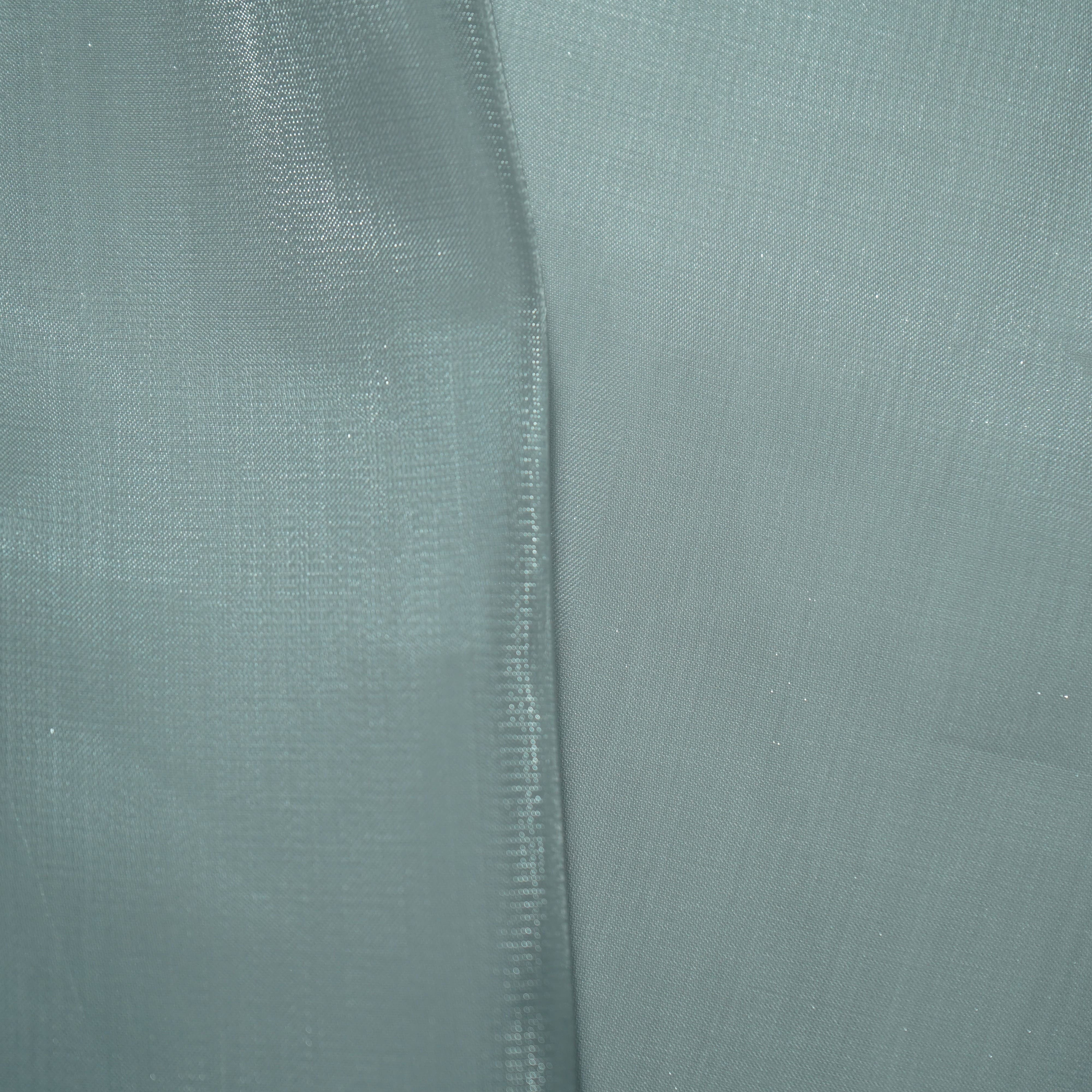 Grey Solid Jimmy Choo Organza Fabric 21952 - Image 2