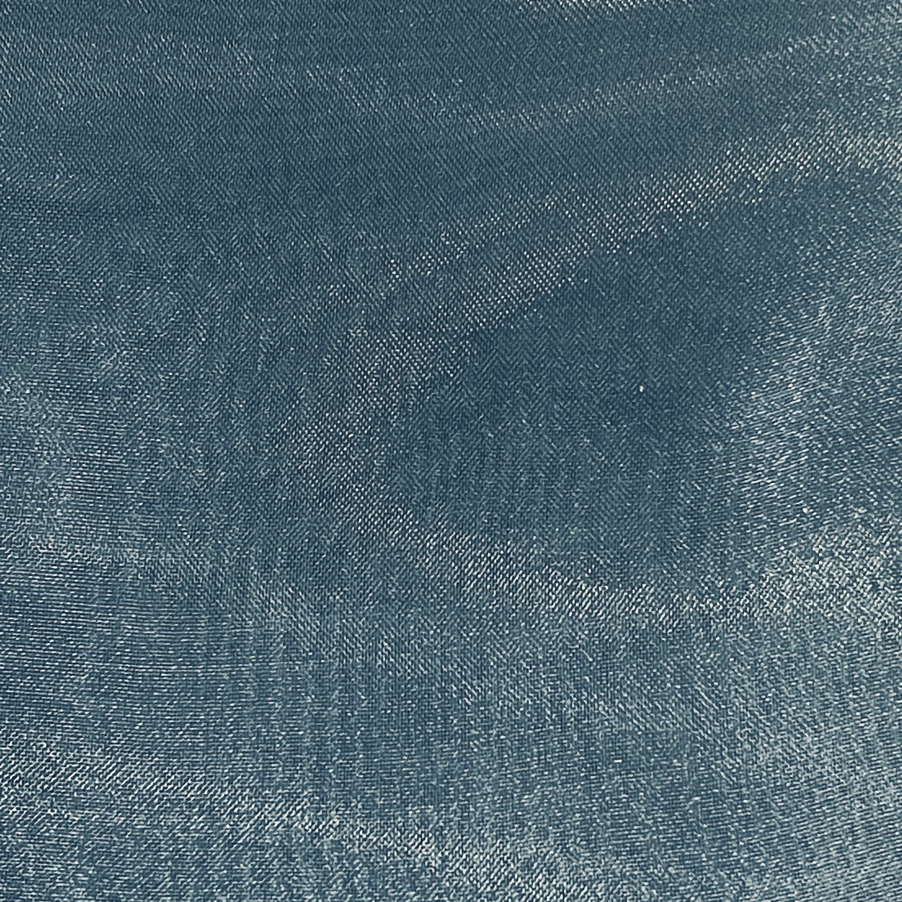 Grey Solid Organza Tissue Fabric - Image 2