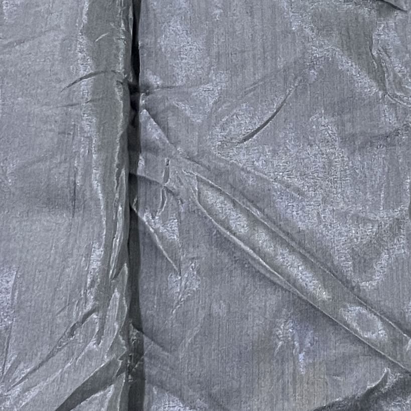 Iron Grey Solid Shantoon Fabric - Image 3