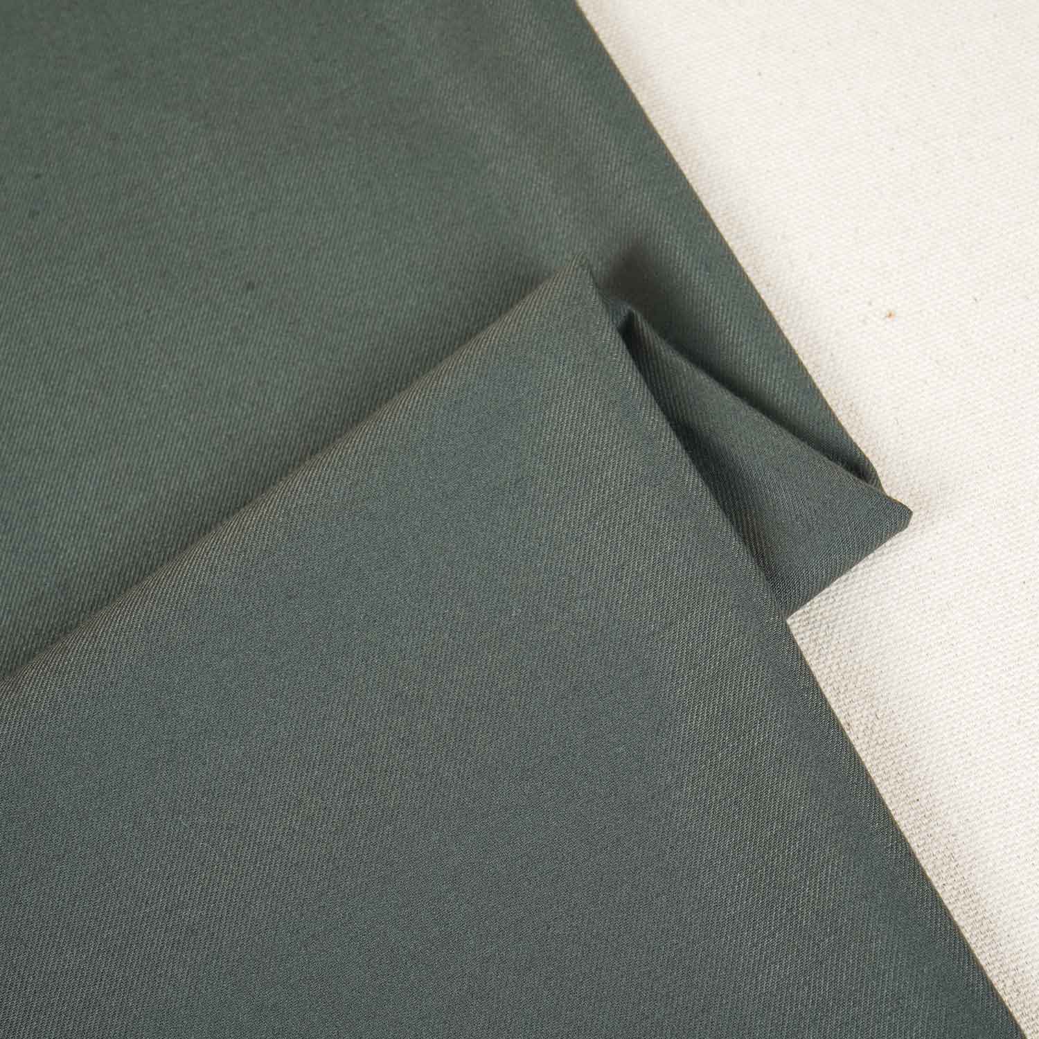 Jungle Green Viscose Suiting Fabric ST-27946 - Image 2
