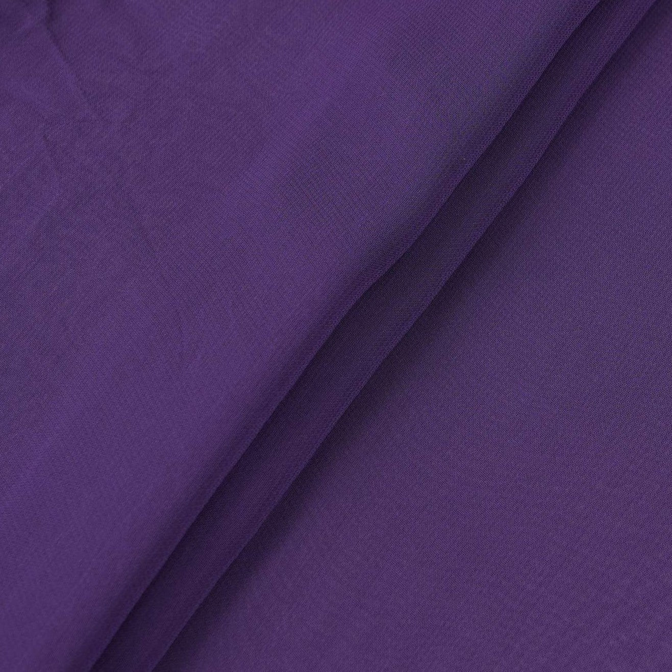 Lavender Solid 60gm Georgette Fabric SSMG-20 - Image 4