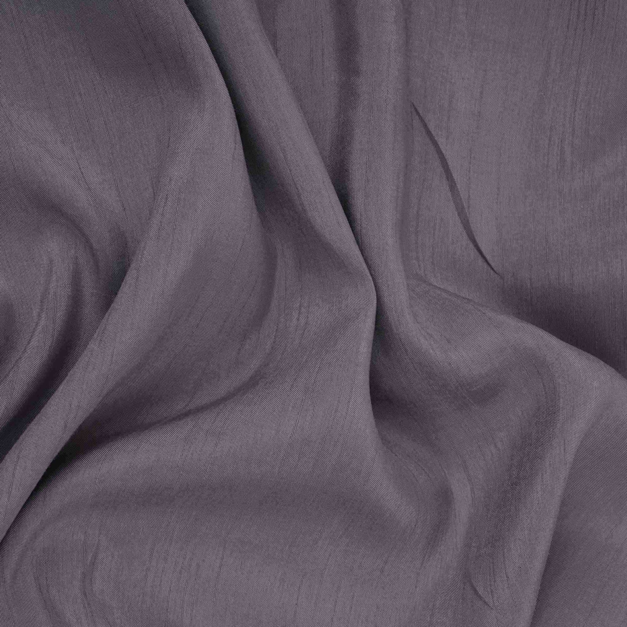 Lavender Solid Bemberg Raw Silk Fabric SSMR-09 - Image 3
