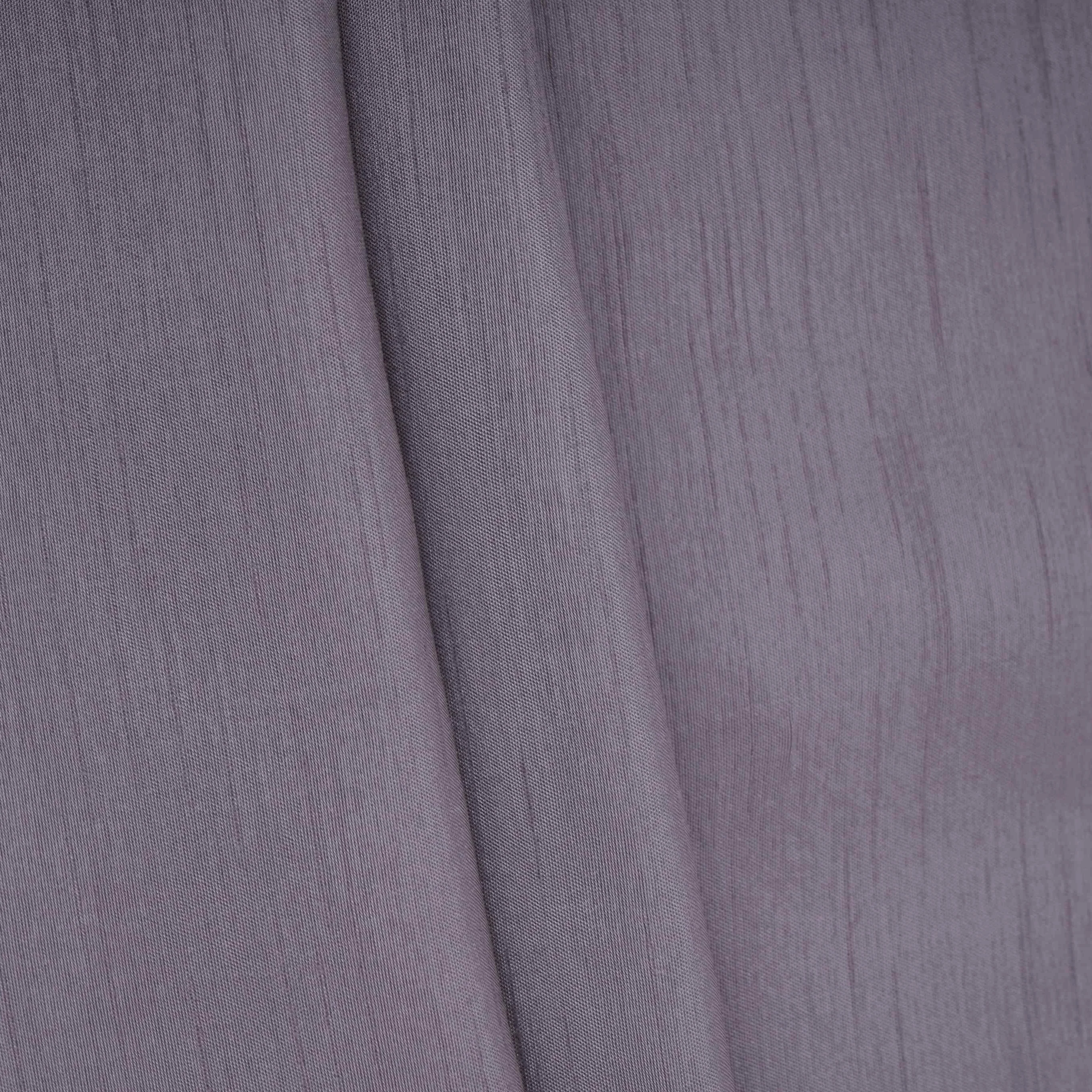 Lavender Solid Bemberg Raw Silk Fabric SSMR-09 - Image 5