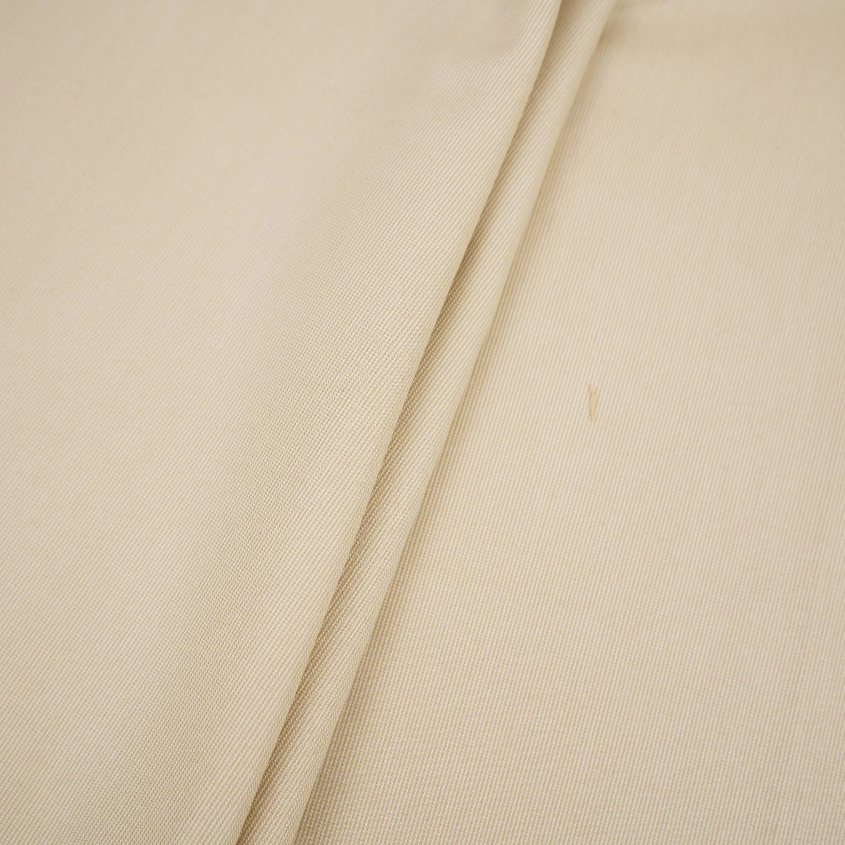 Light Beige Solid Lycra Suiting Fabric ASMI-31303 - Image 4