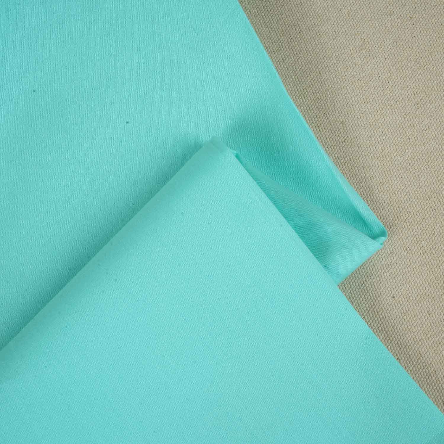 Light Green Solid Poplin Fabric LSF-27887 - Image 2