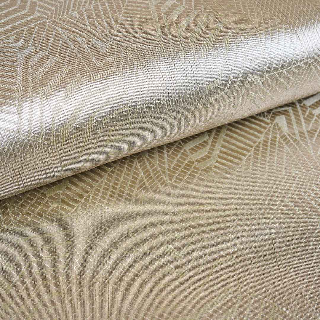 Light Green Zari Weave Silk Tissue Fabric CW-28950 - Image 3