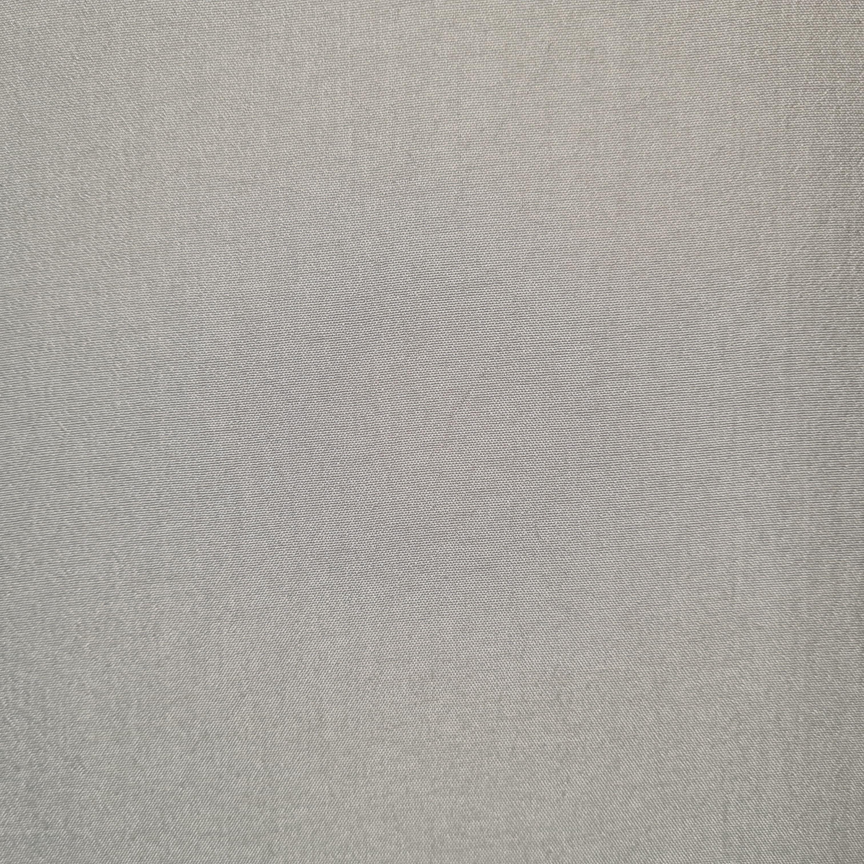 Light Grey Solid Russian Silk Fabric 17924 - Image 2