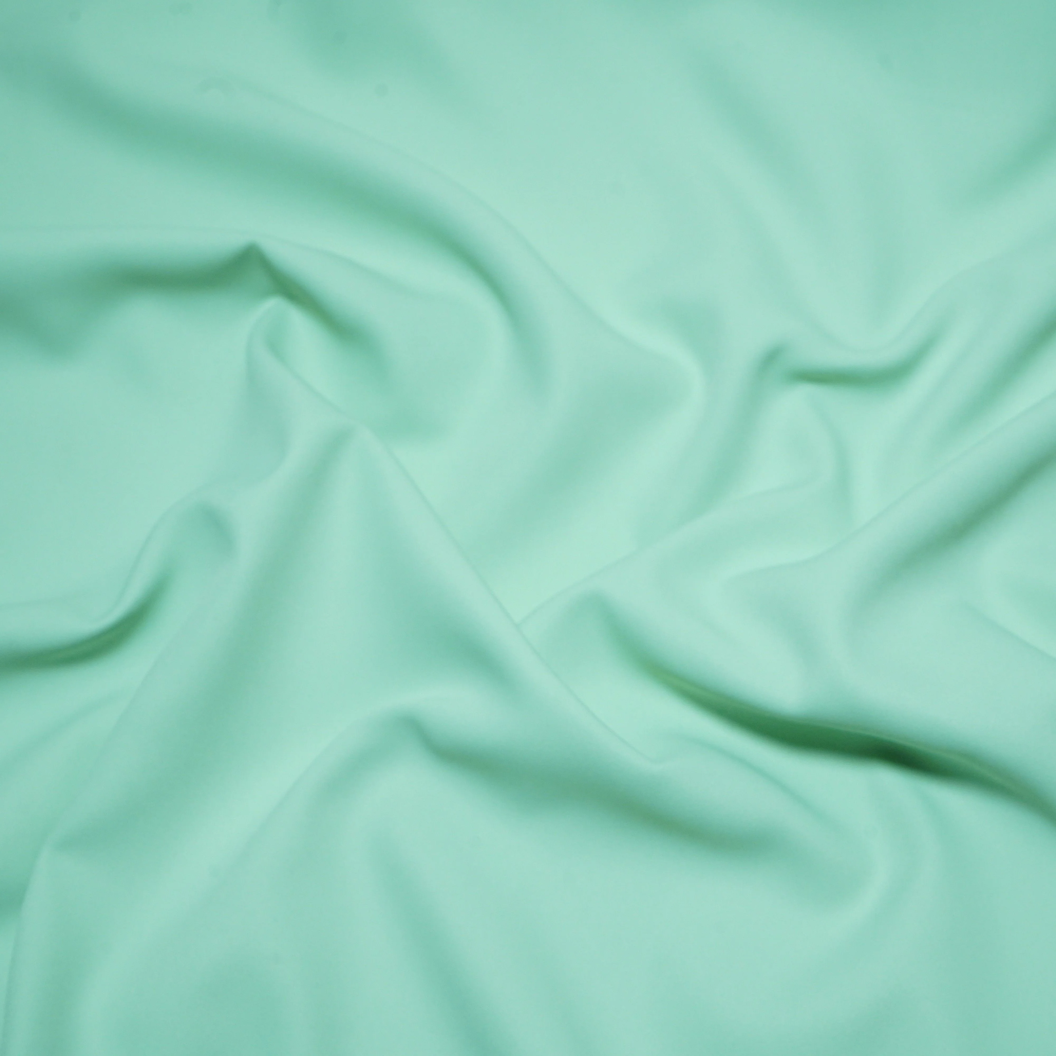 Light Mint Green Solid Japanese Crepe Shirting Fabric PG-30371 - Image 5