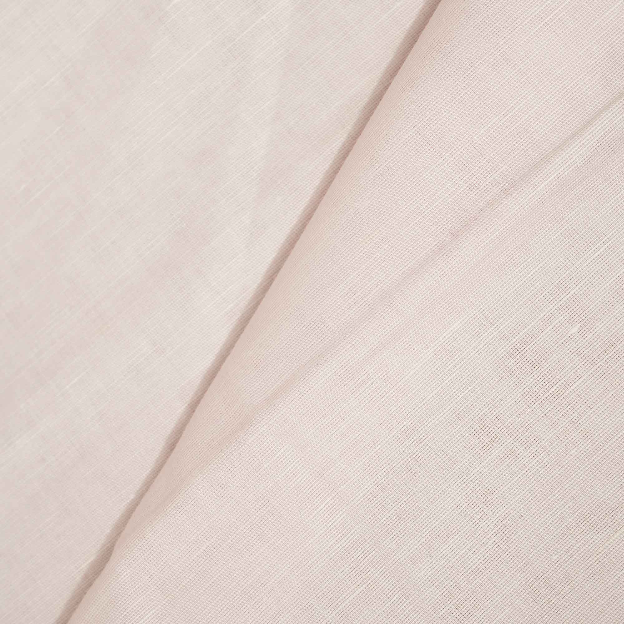 Light Pink Solid Cotton Linen Fabric 22484 - Image 3
