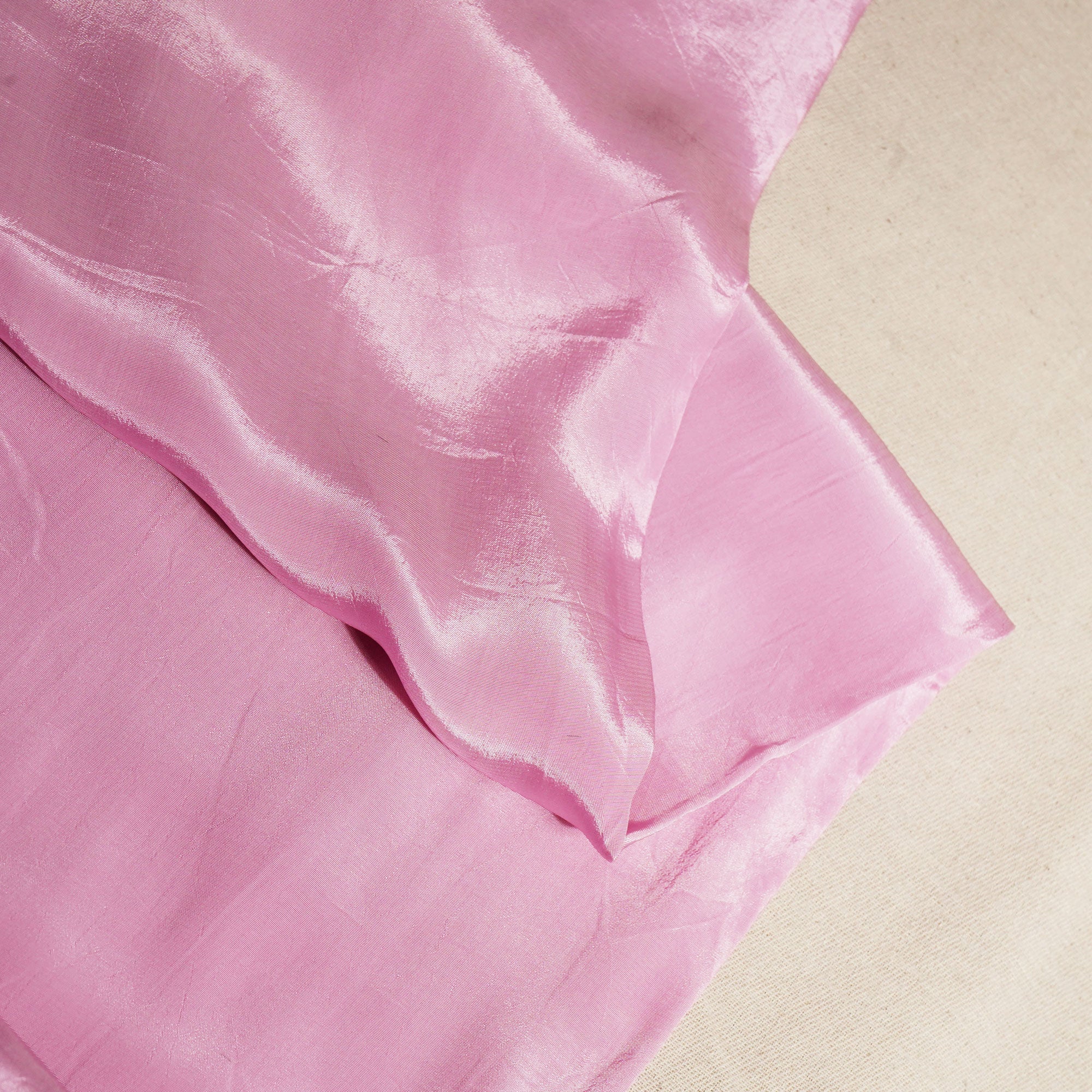 Light Pink Solid Natural Crepe Fabric GT-24462 - Image 2