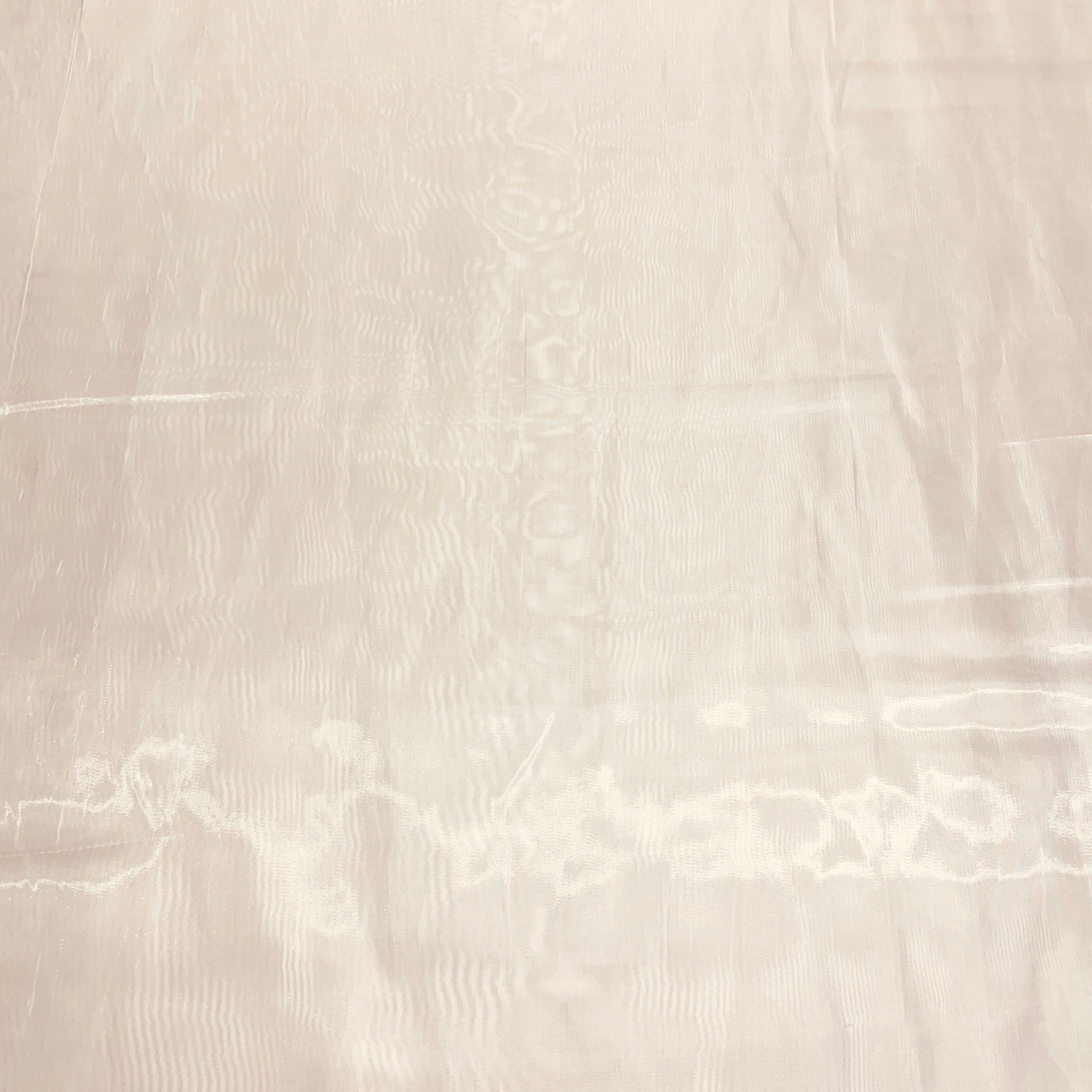 Light Pink Solid Zodiac Satin Fabric - Image 3