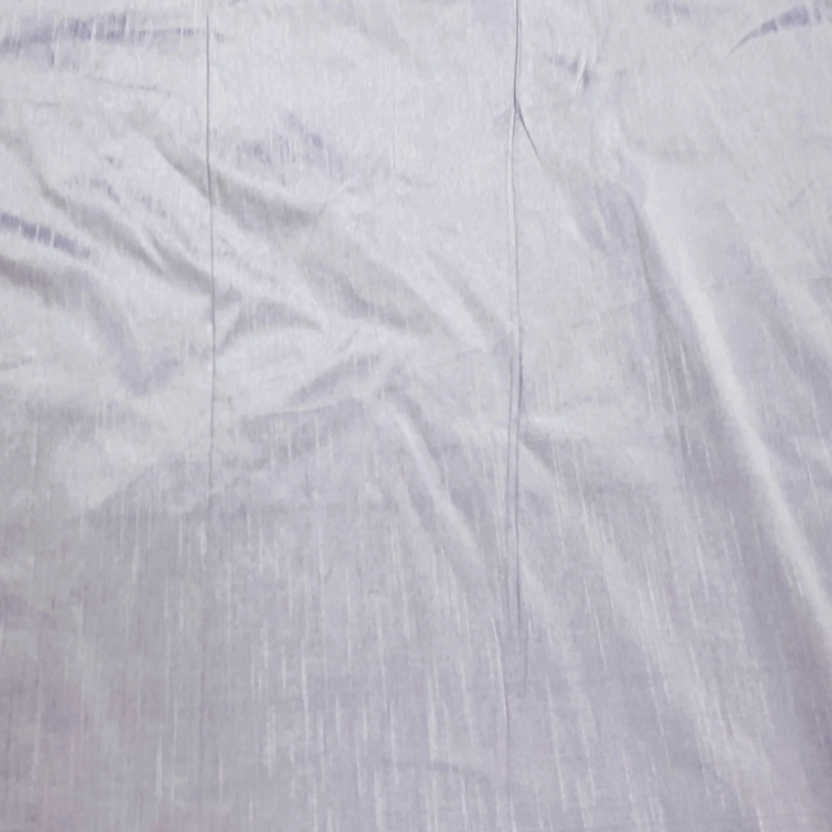 Lilac Purple Solid Dupian Silk Fabric - Image 2