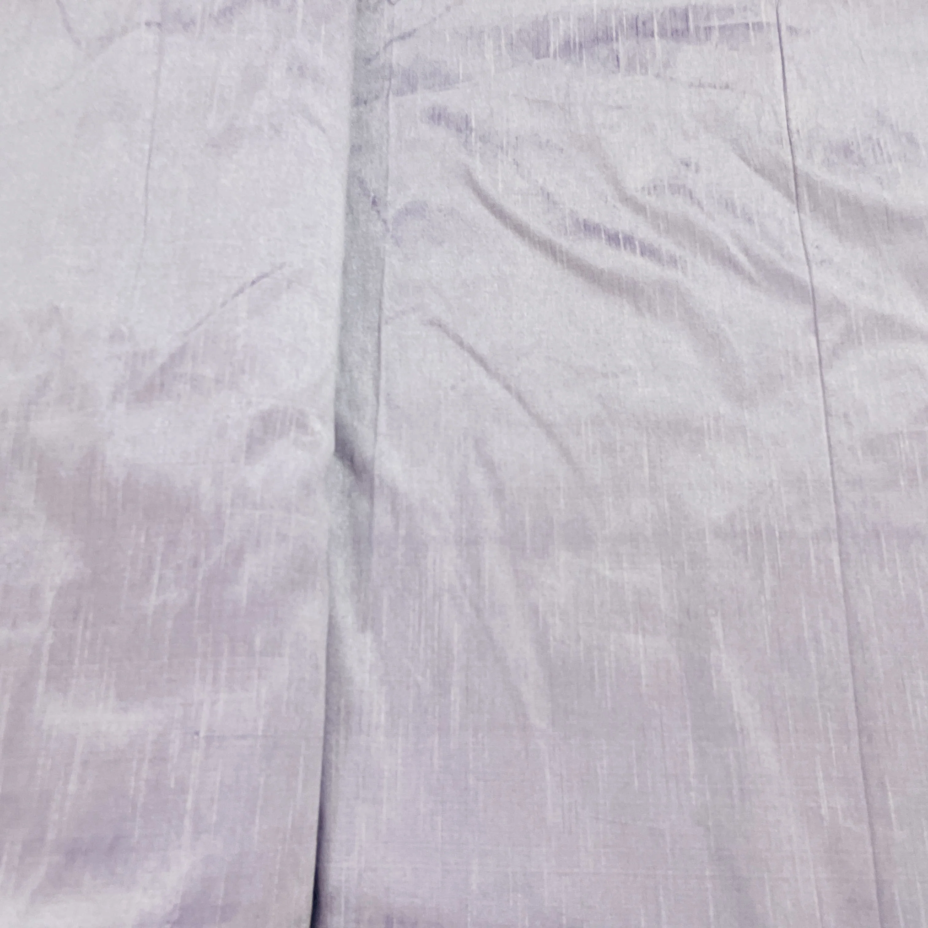 Lilac Purple Solid Dupian Silk Fabric - Image 3