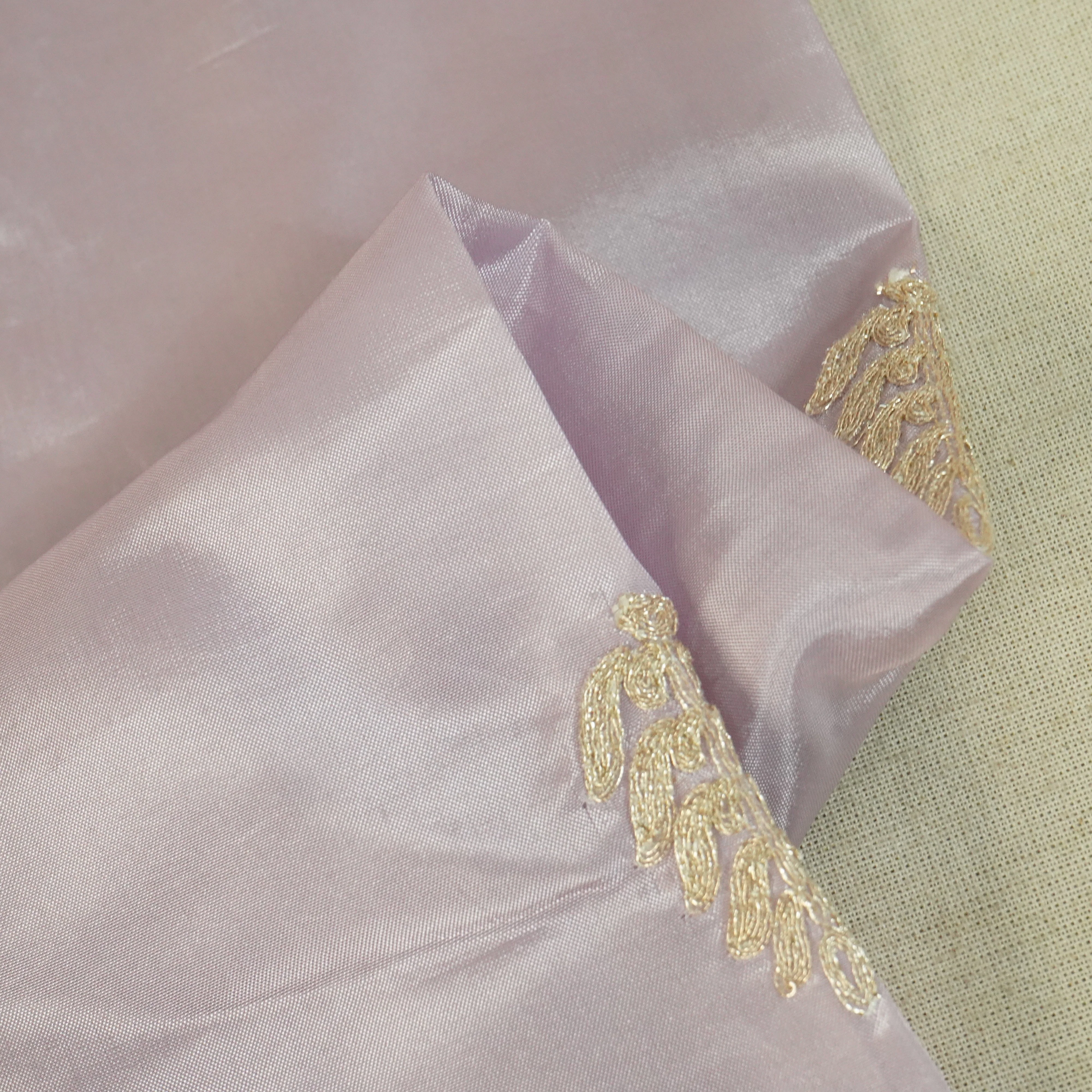 Lilic Zari Embroidery Silk Organza -WI-26990 - Image 3