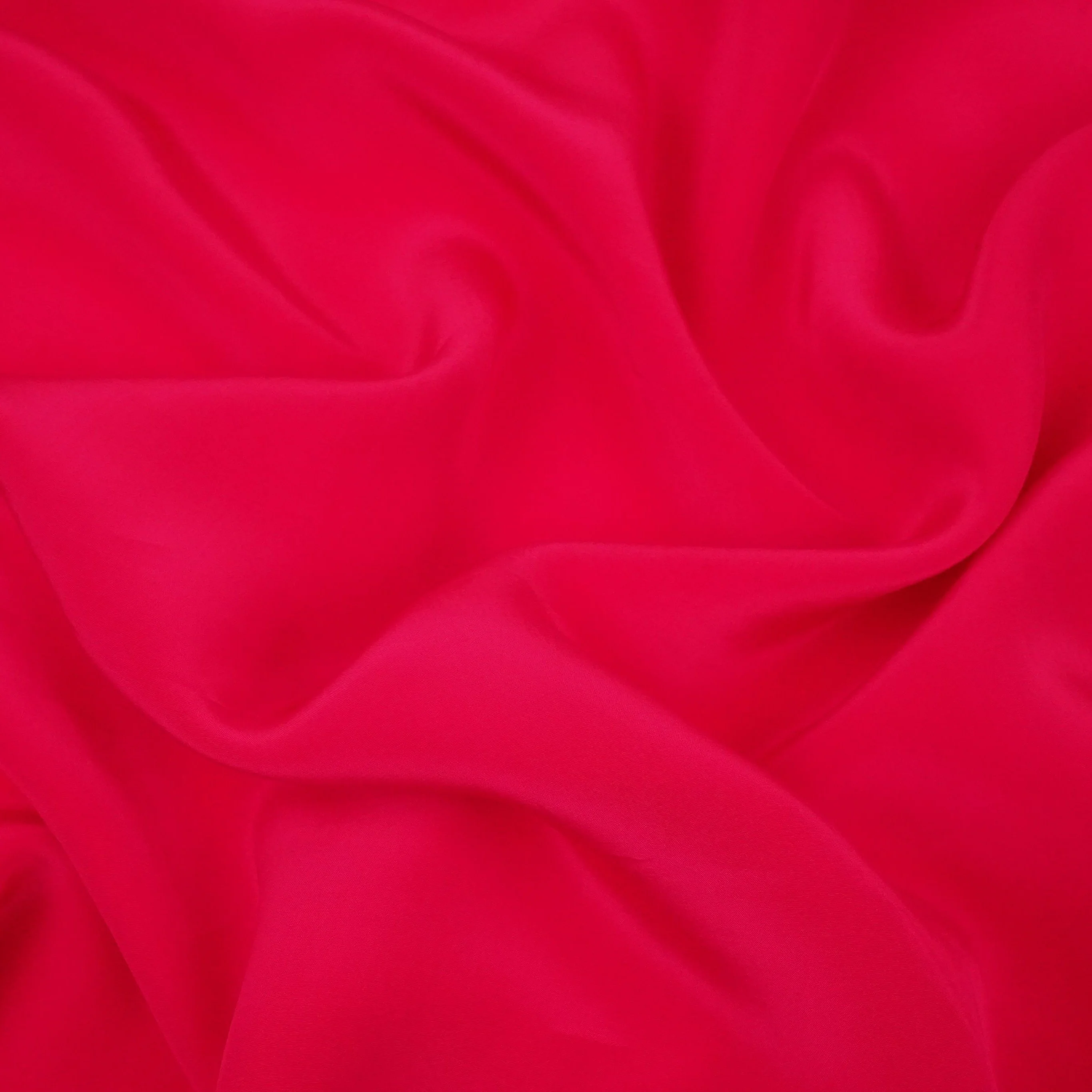 Magenta Pink Solid Natural Crepe Fabric BSN-05 - Image 3