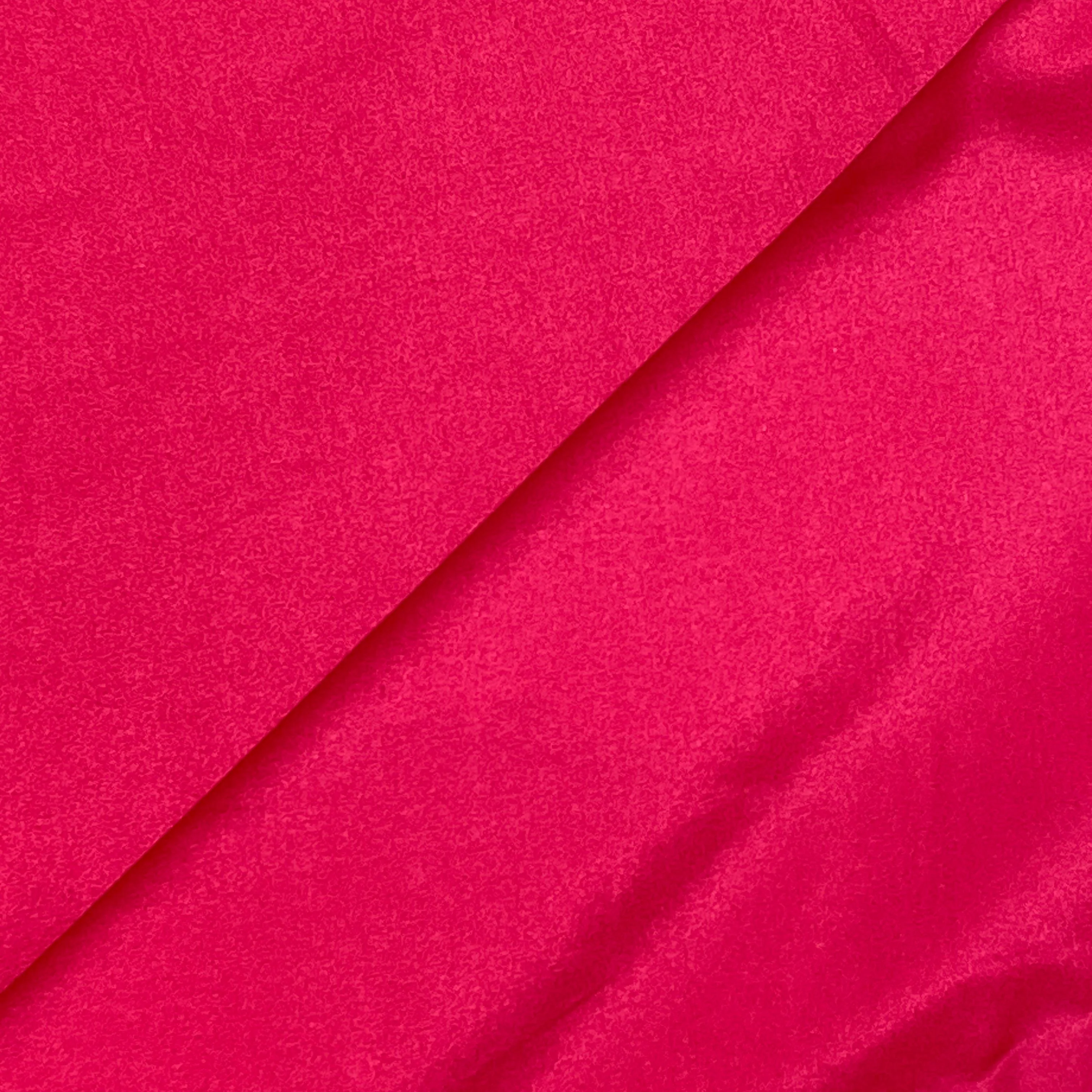 Magenta Solid Poplin Fabric LSF-27889 - Image 3