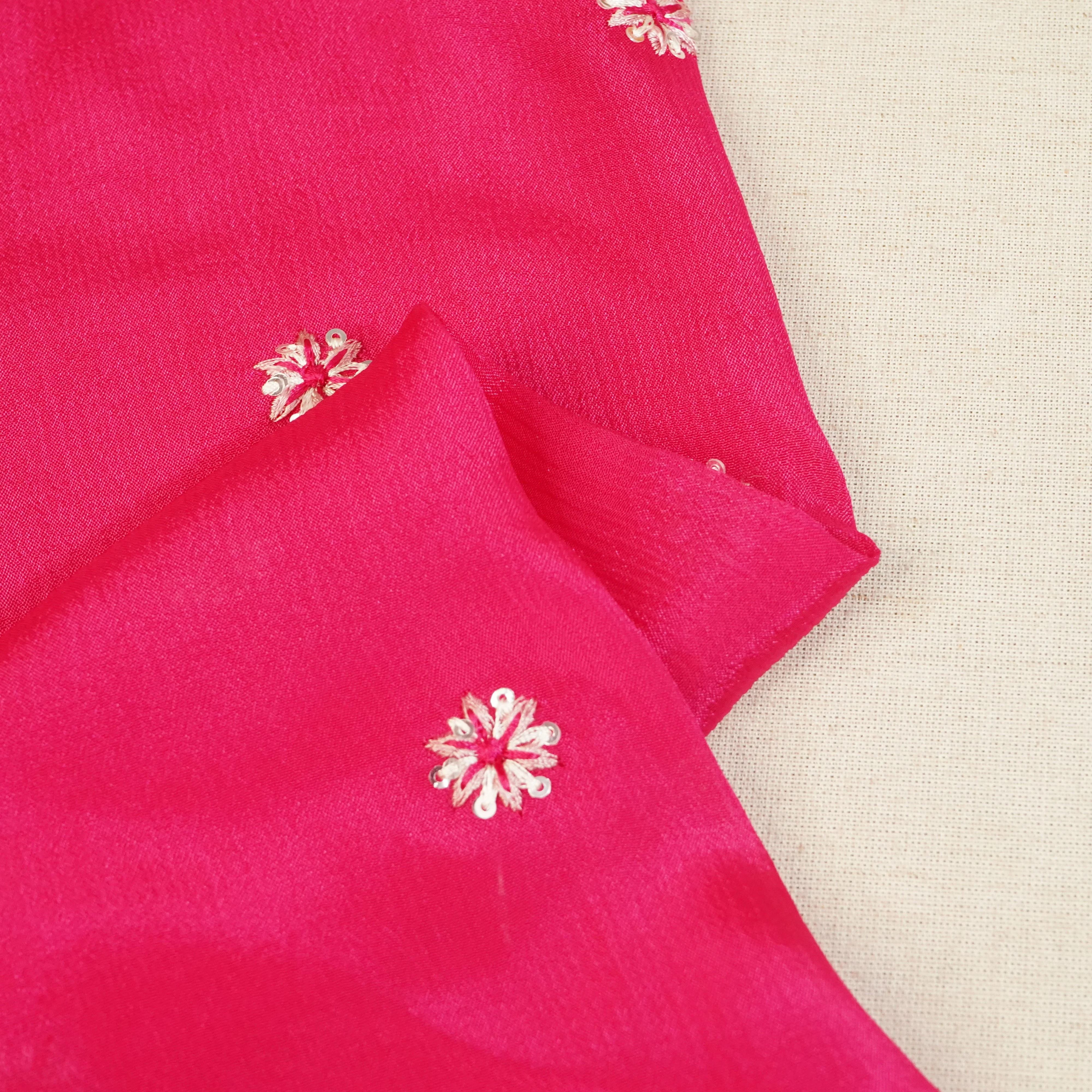 Magenta Thread Embroidery Chinnon-RA-27210 - Image 3