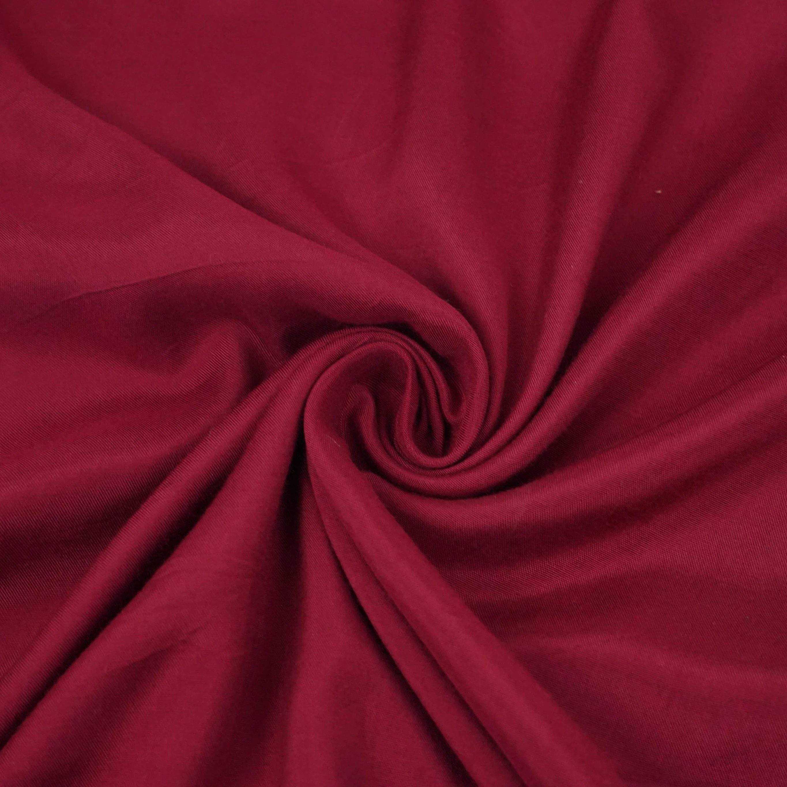 Maroon Solid Santoon Fabric SSM-31776 - Image 3