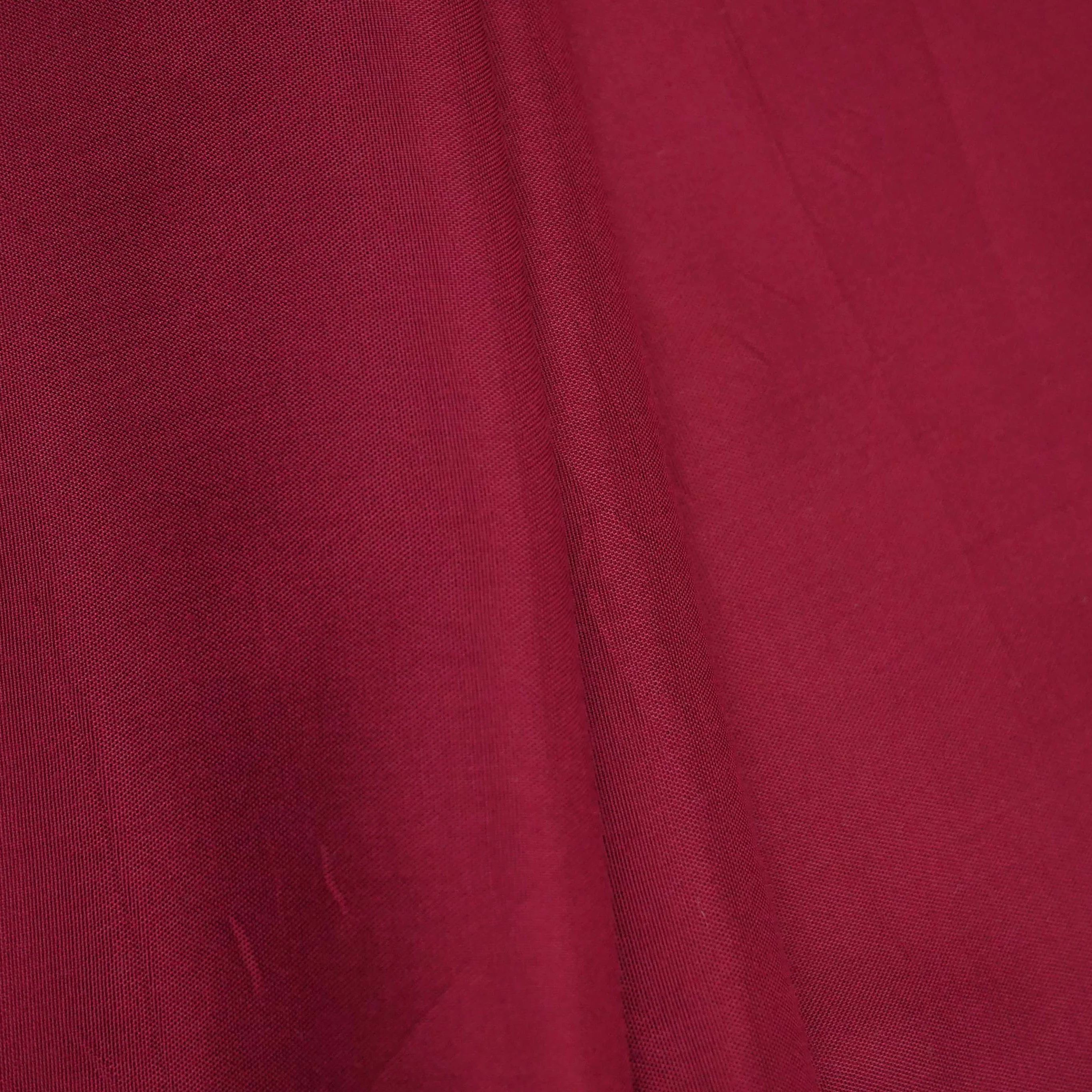 Maroon Solid Santoon Fabric SSM-31776 - Image 4