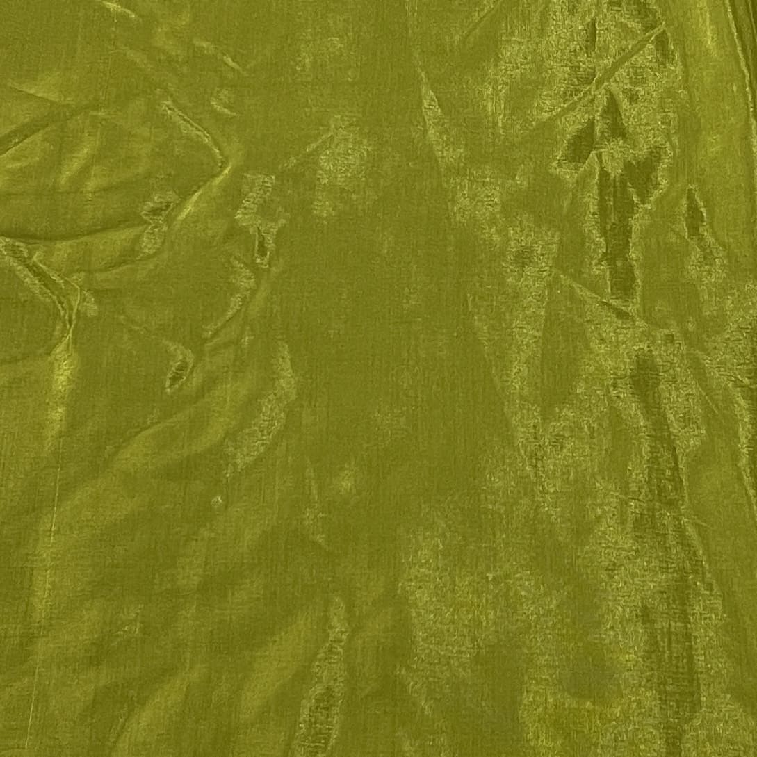 Mehndi Green Solid Shantoon Fabric - Image 2