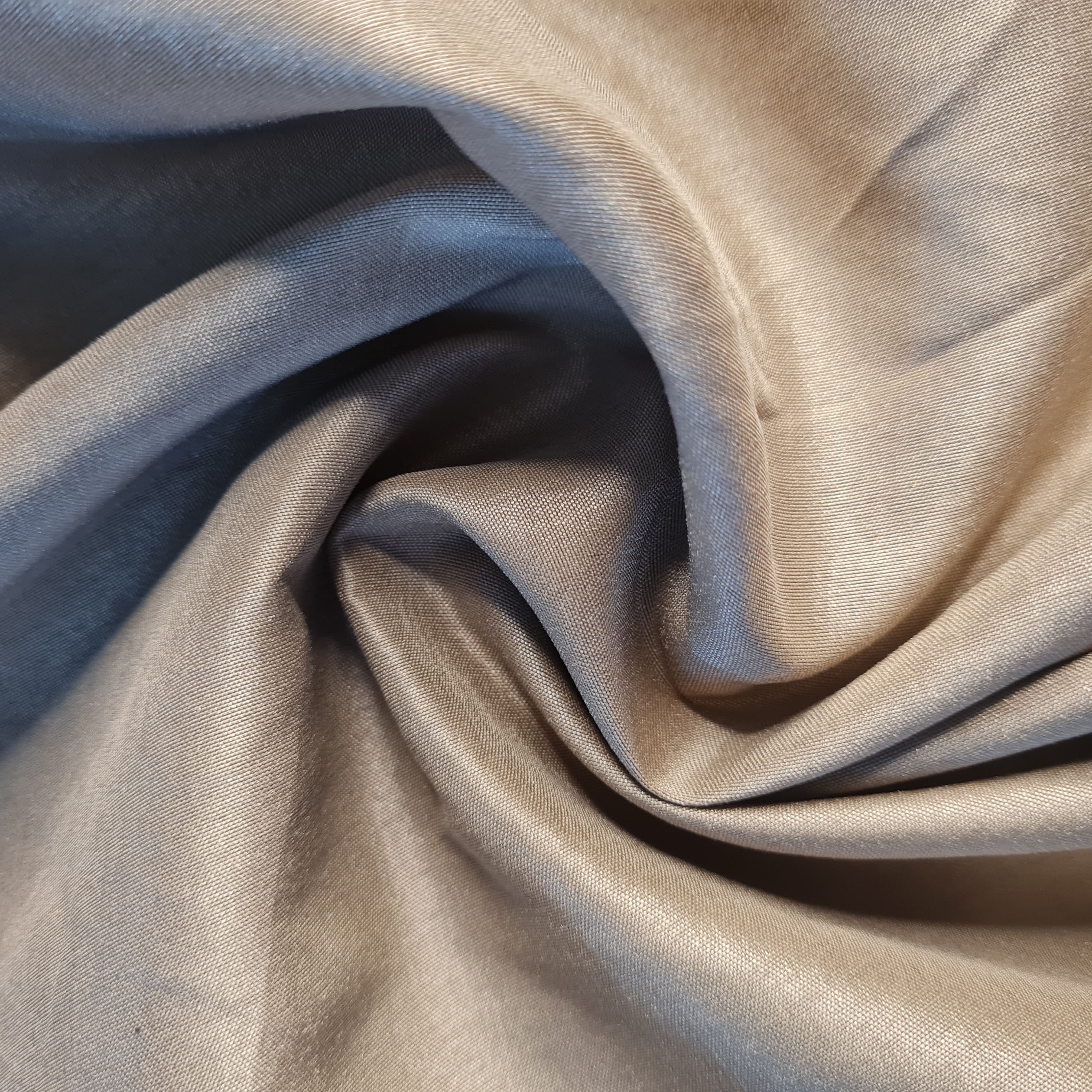 Mouse brown Solid Russian Silk Fabric 17921