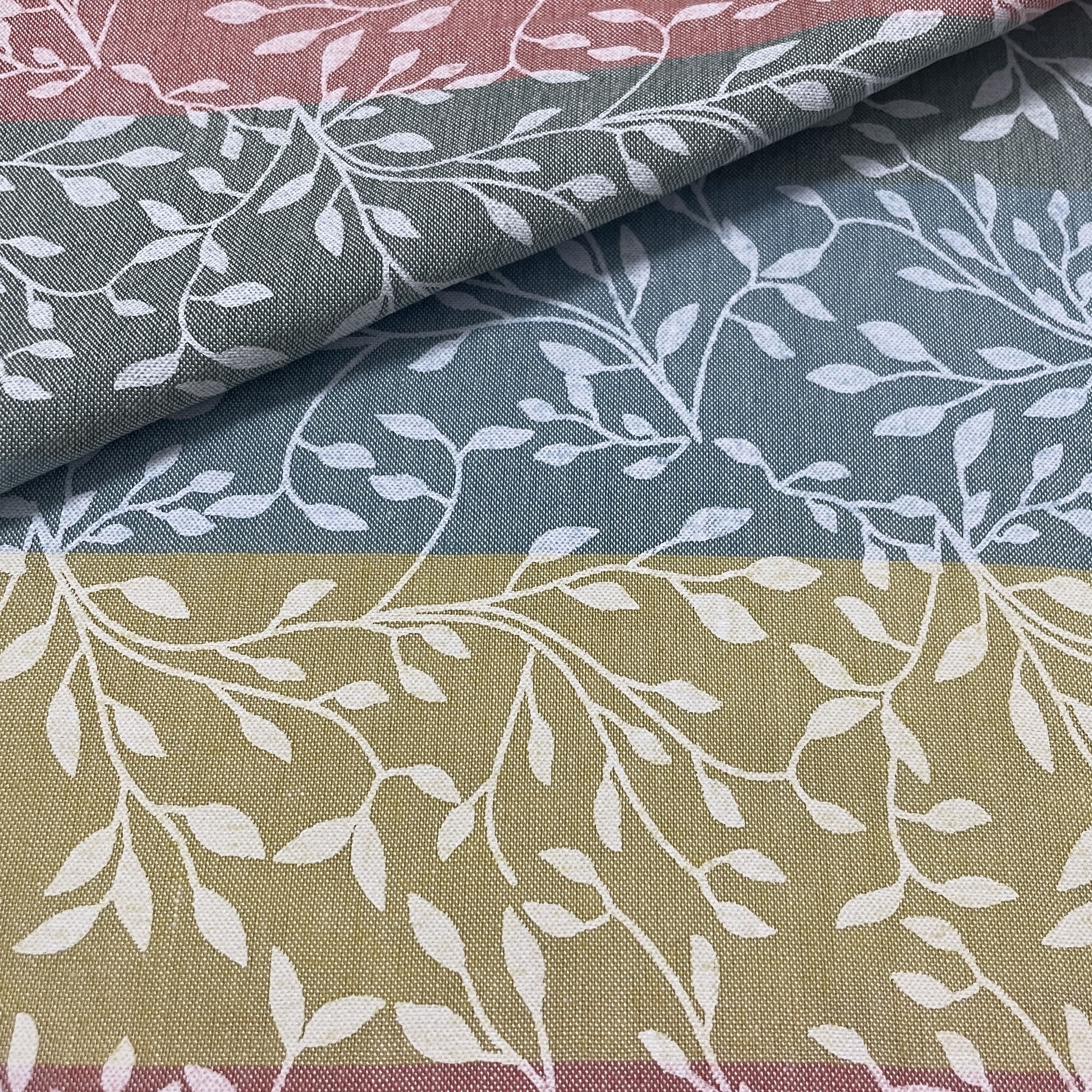 Multicolor Floral Print Cotton Silk Fabric - Image 3