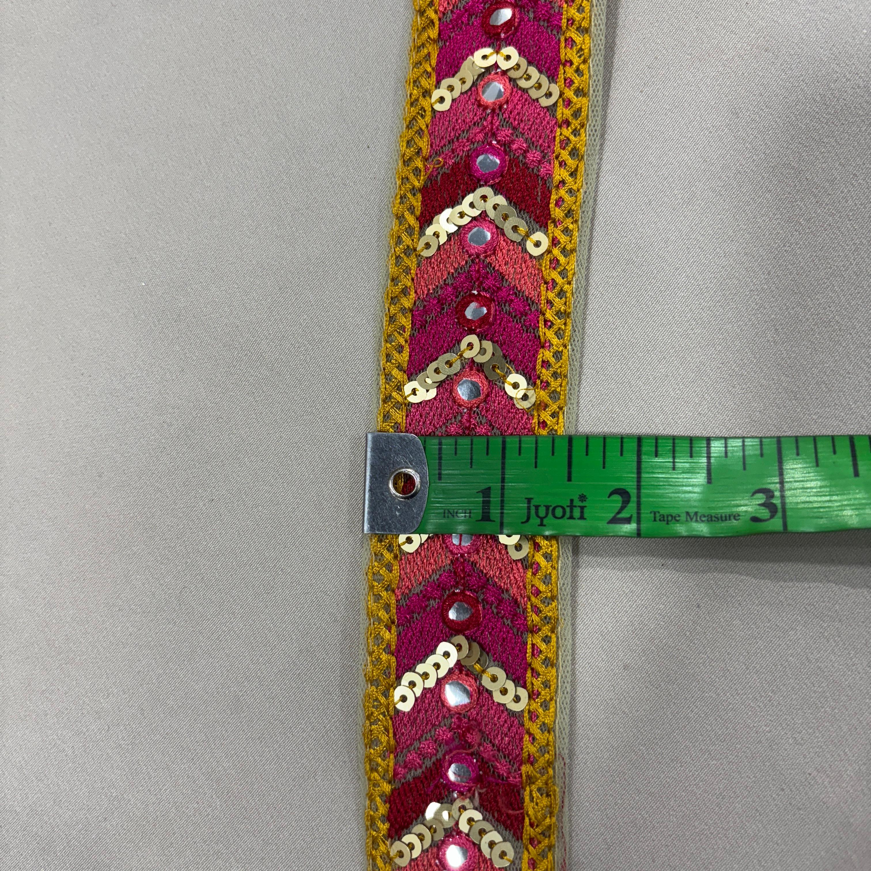 Multicolor Net Lace 21838 - Image 3