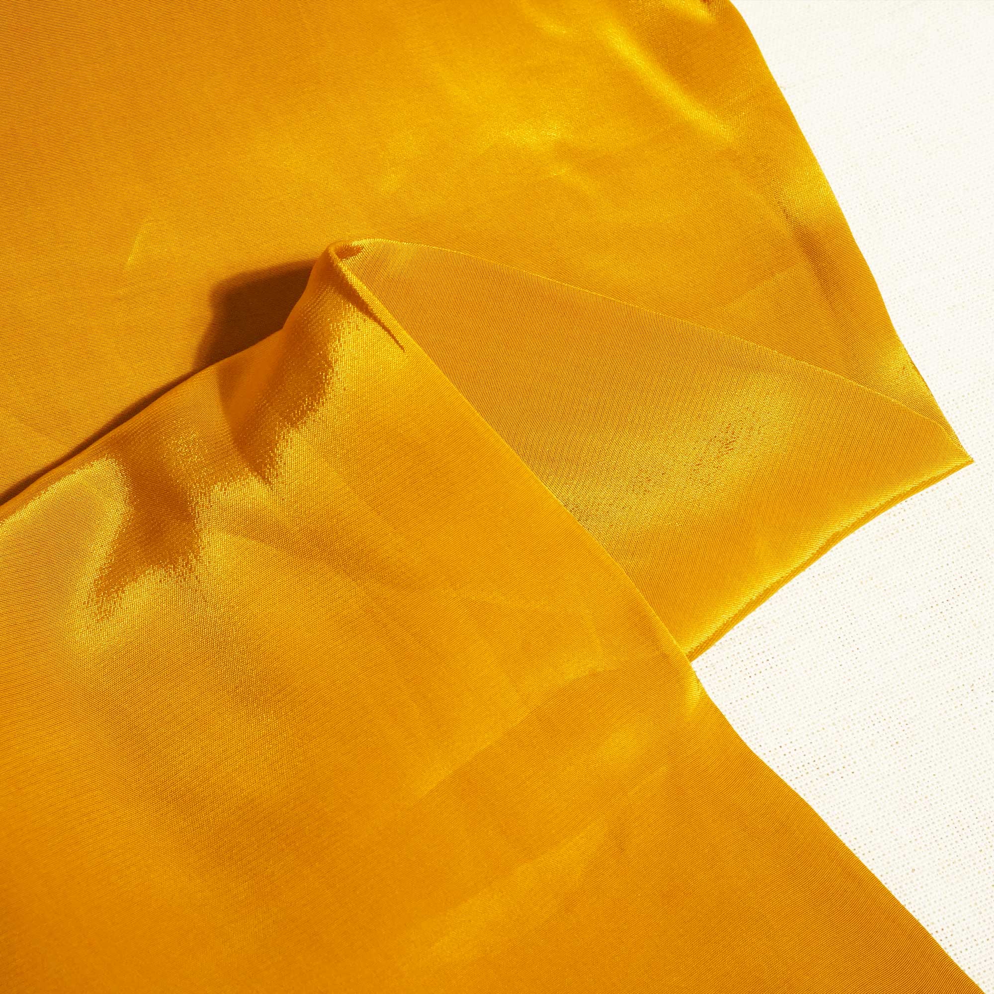 Mustard Solid Natural Crepe Fabric 01001 GT-19730 - Image 2