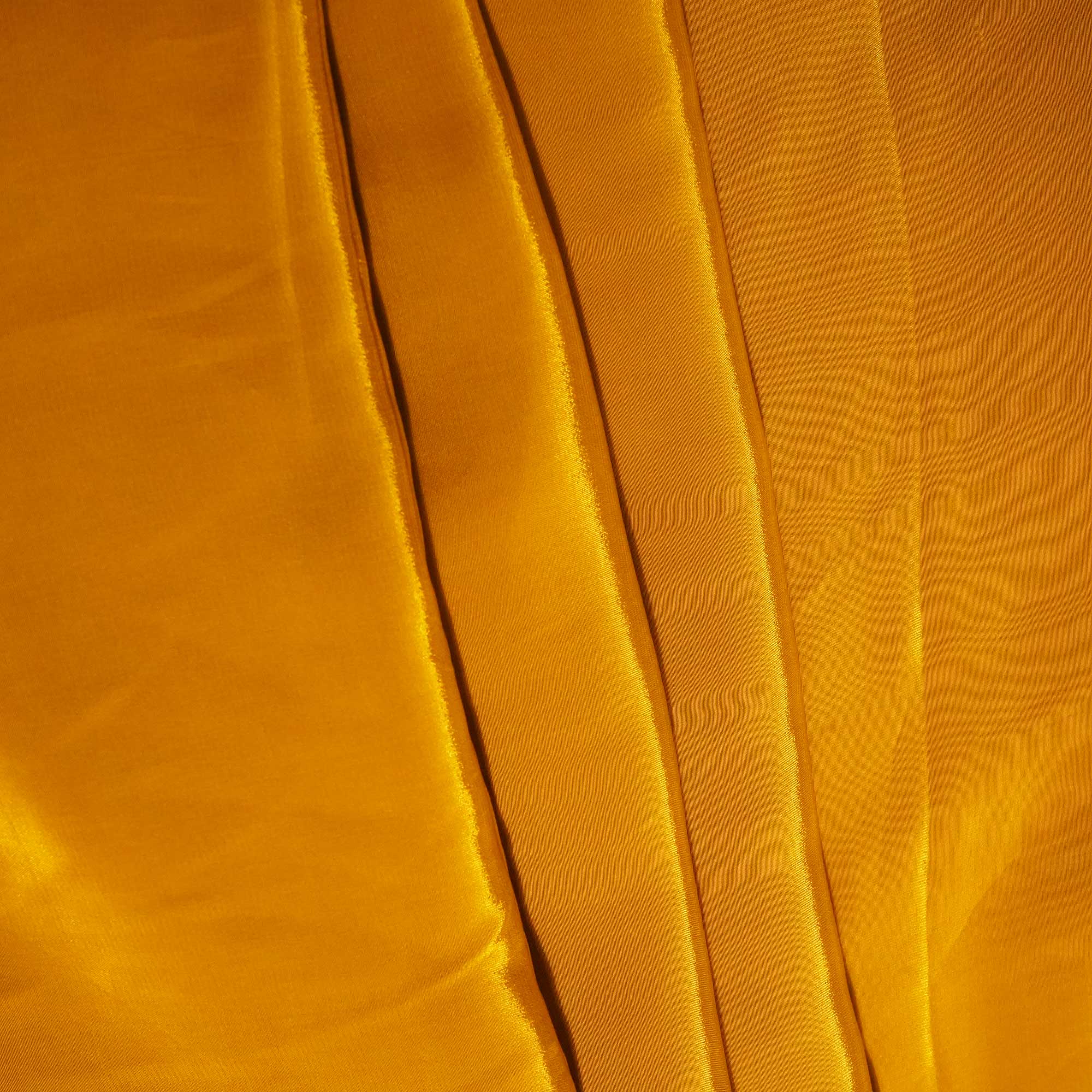 Mustard Solid Natural Crepe Fabric 01001 GT-19730 - Image 3