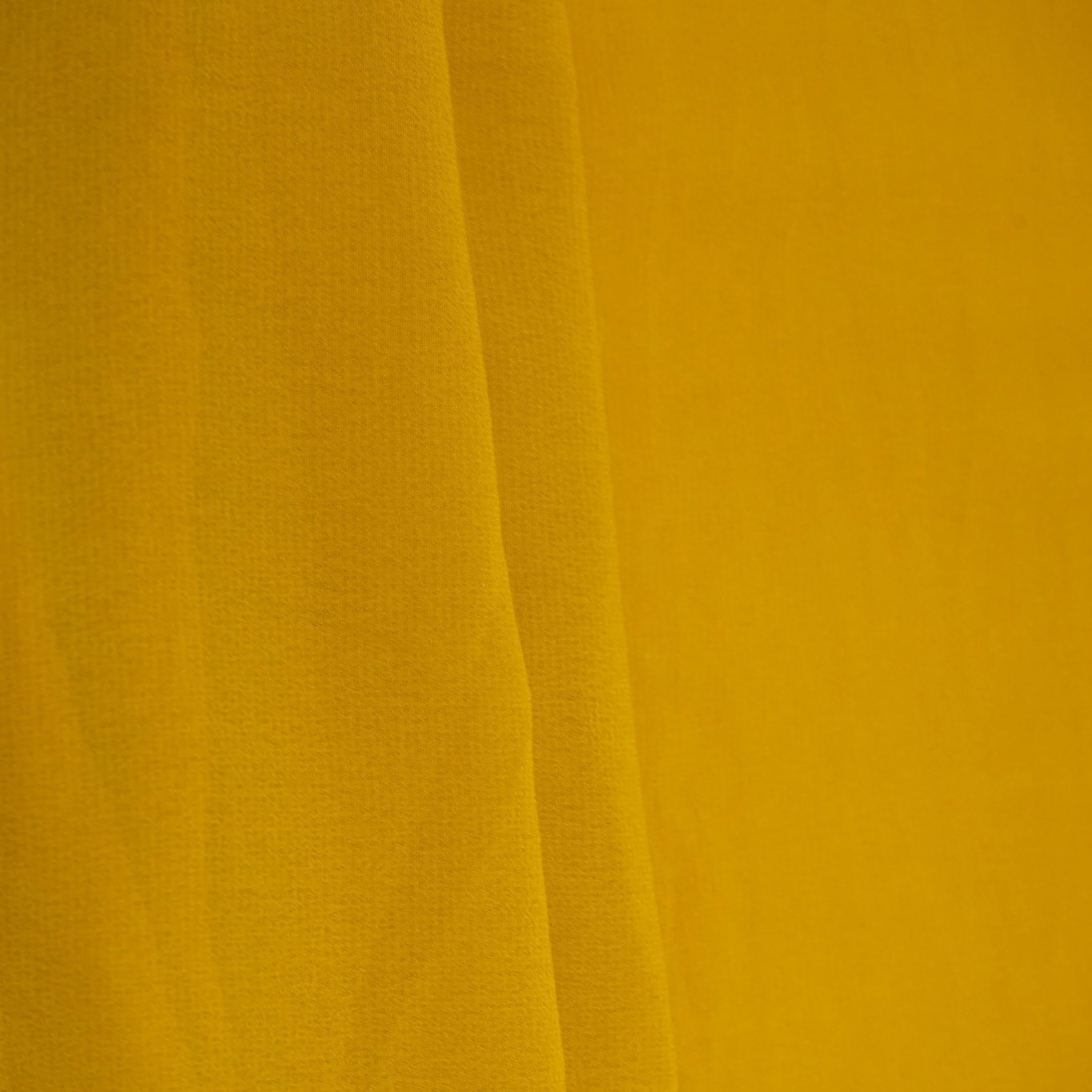 Mustard Yellow Solid Royal Georgette Fabric MKR-12 - Image 4