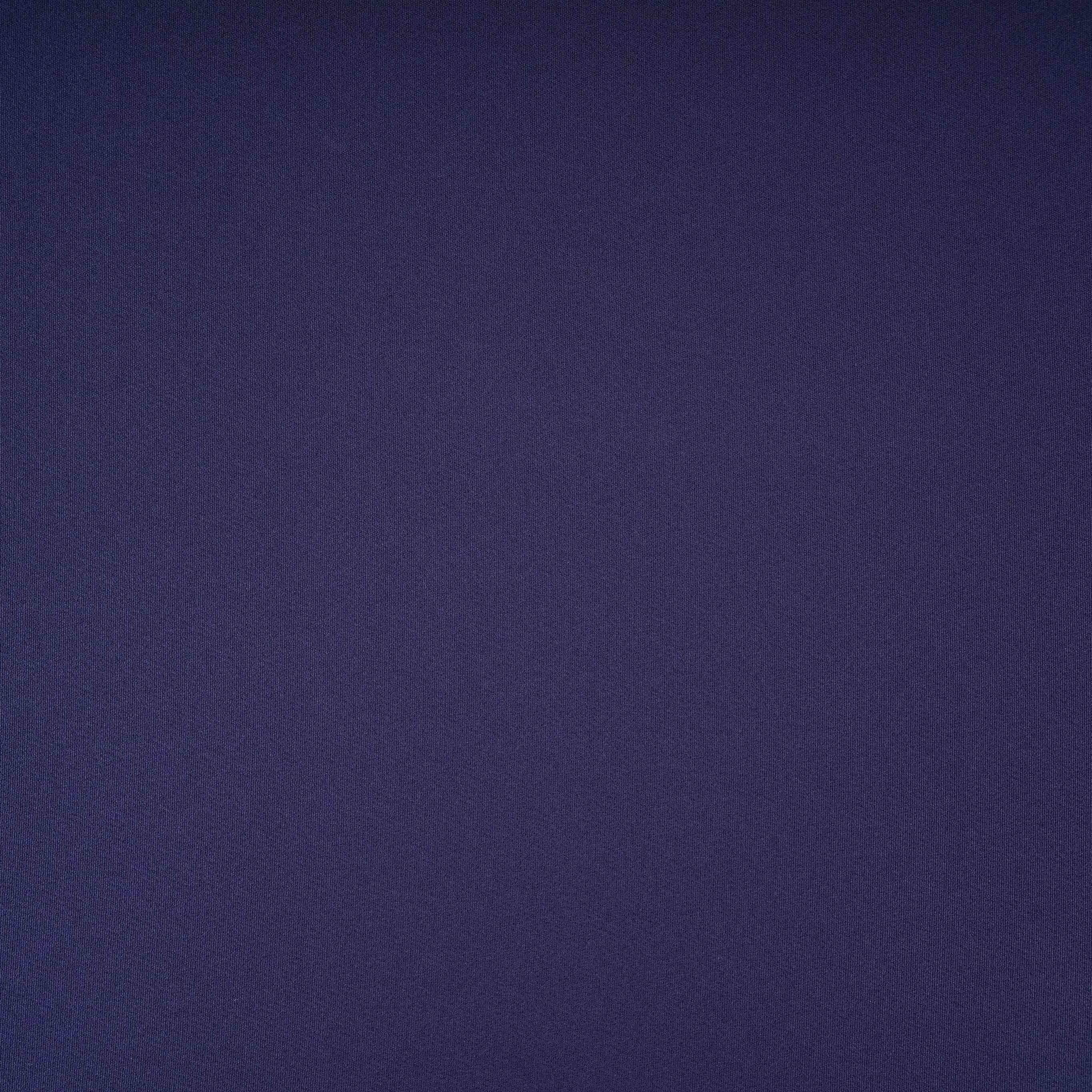 Navy Blue Solid Banana Crepe Fabric LIB-04 - Image 2