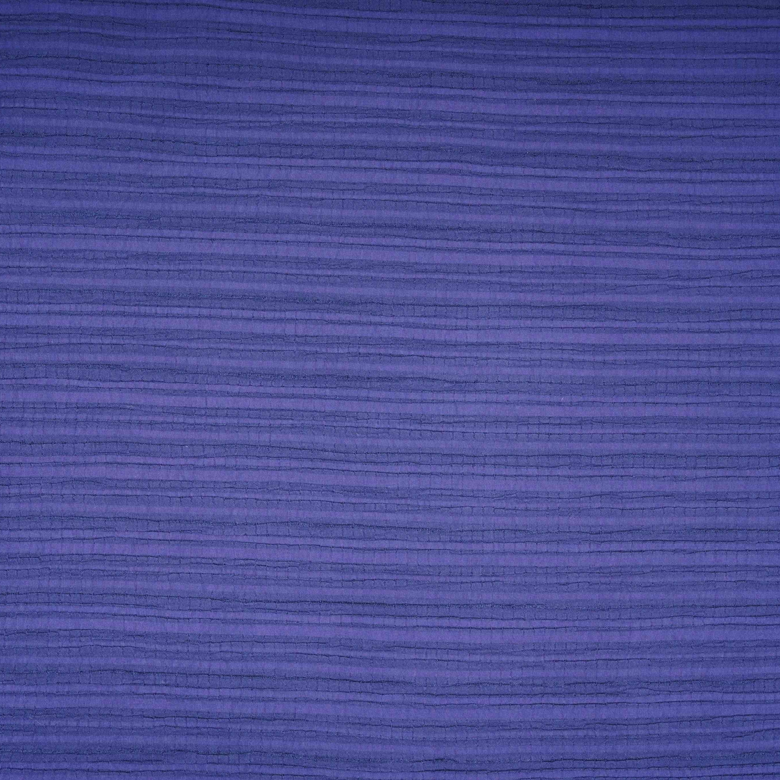 Navy Blue Solid Crushed Poplin LI-32165 - Image 2
