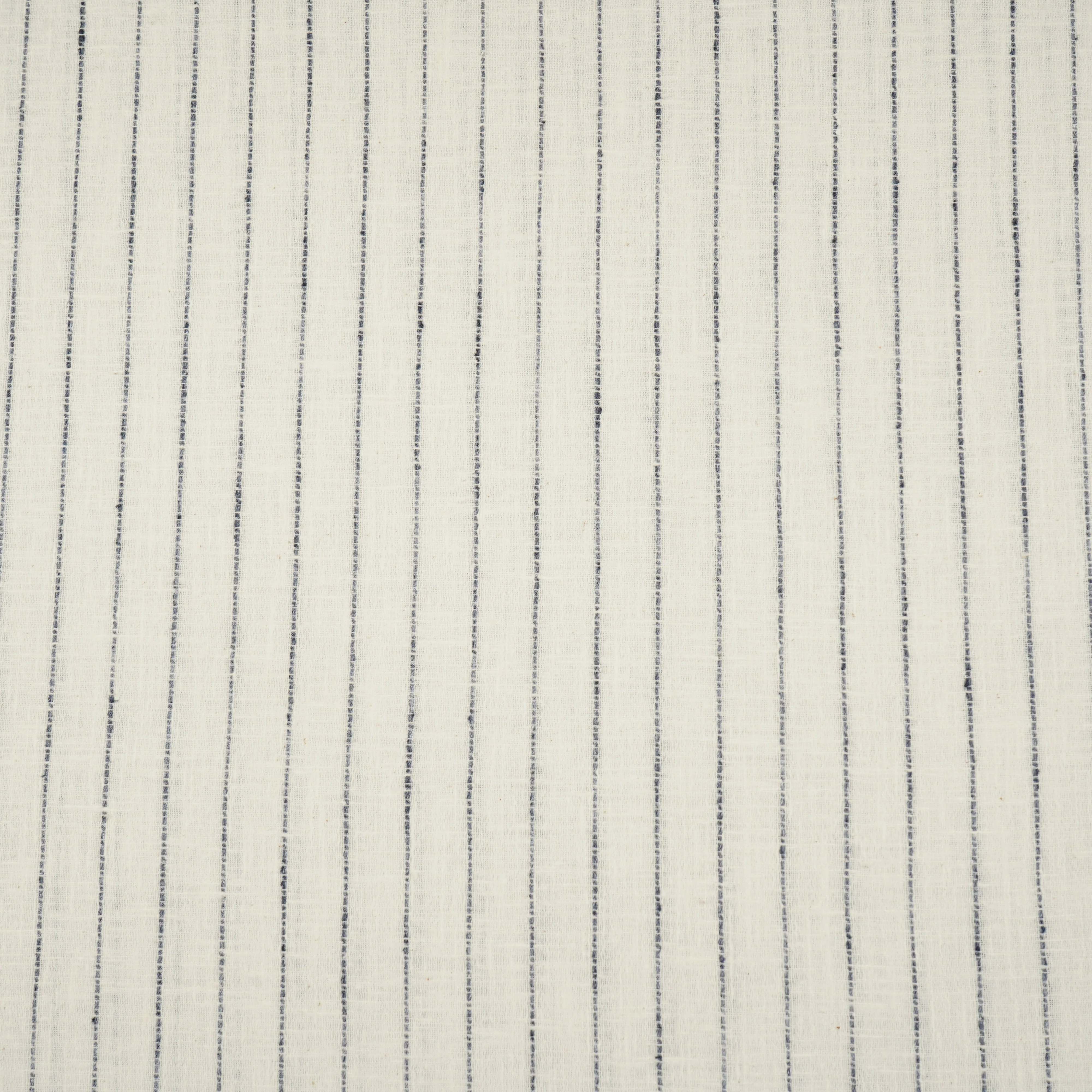 Navy Blue with White Stripes Linen Fabric RS-30223 - Image 2
