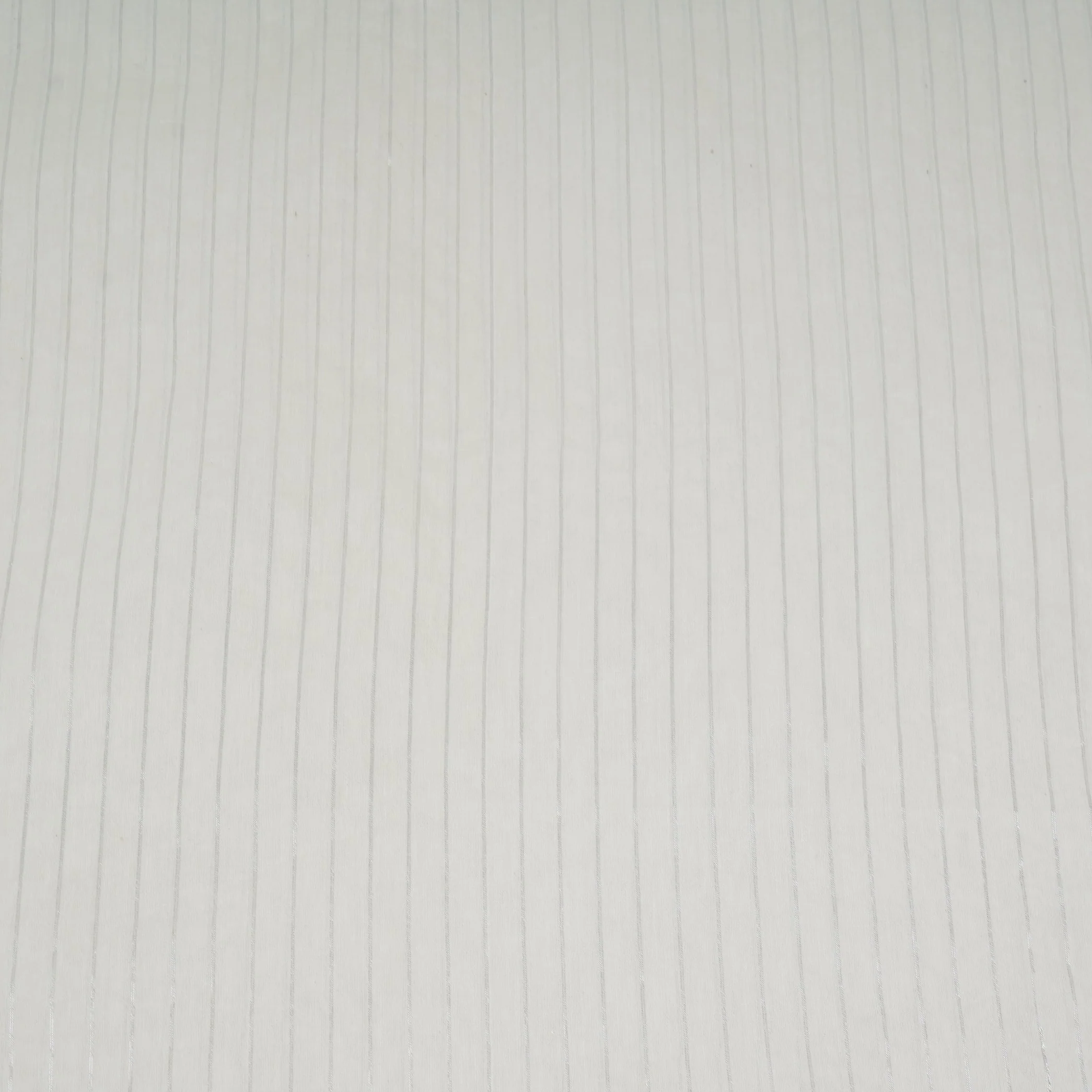 Off White with Silver Stripes Dyeable Tissue Fabric ACV-32244 - Image 2