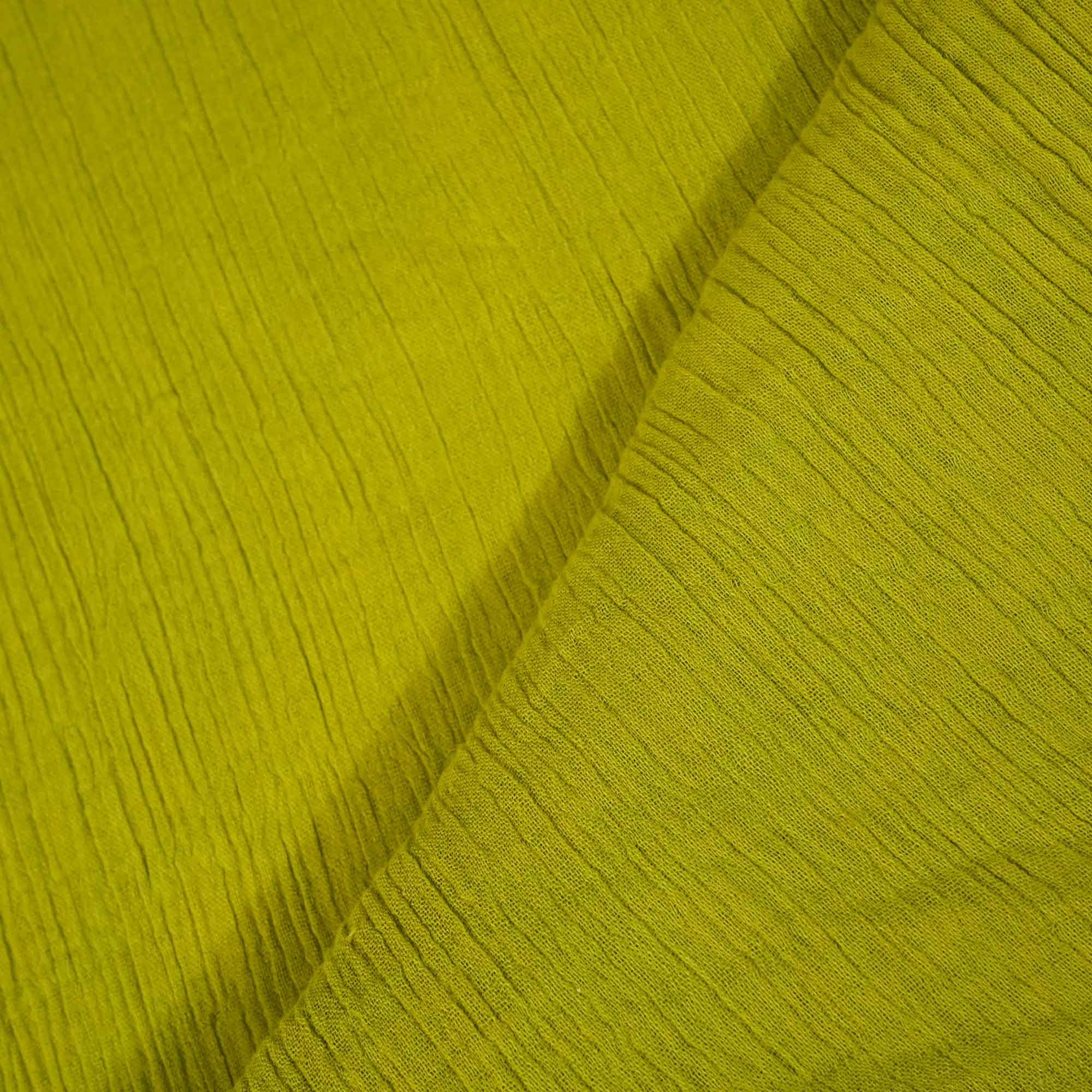 Olive Green Solid Double Cotton Fabric SKE-26532 - Image 3