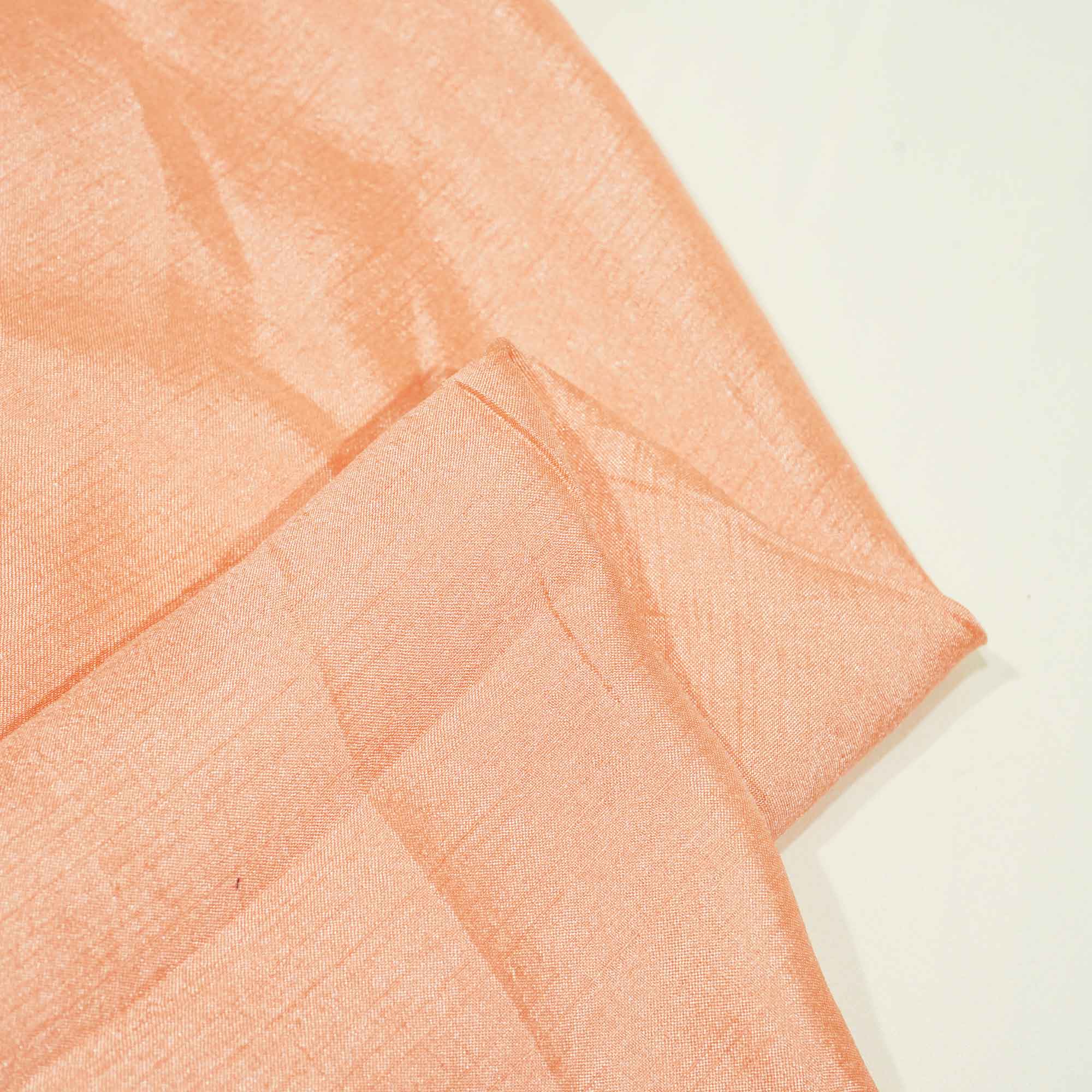 Orange Pink Solid Bemberg Silk KC-16039 - Image 2