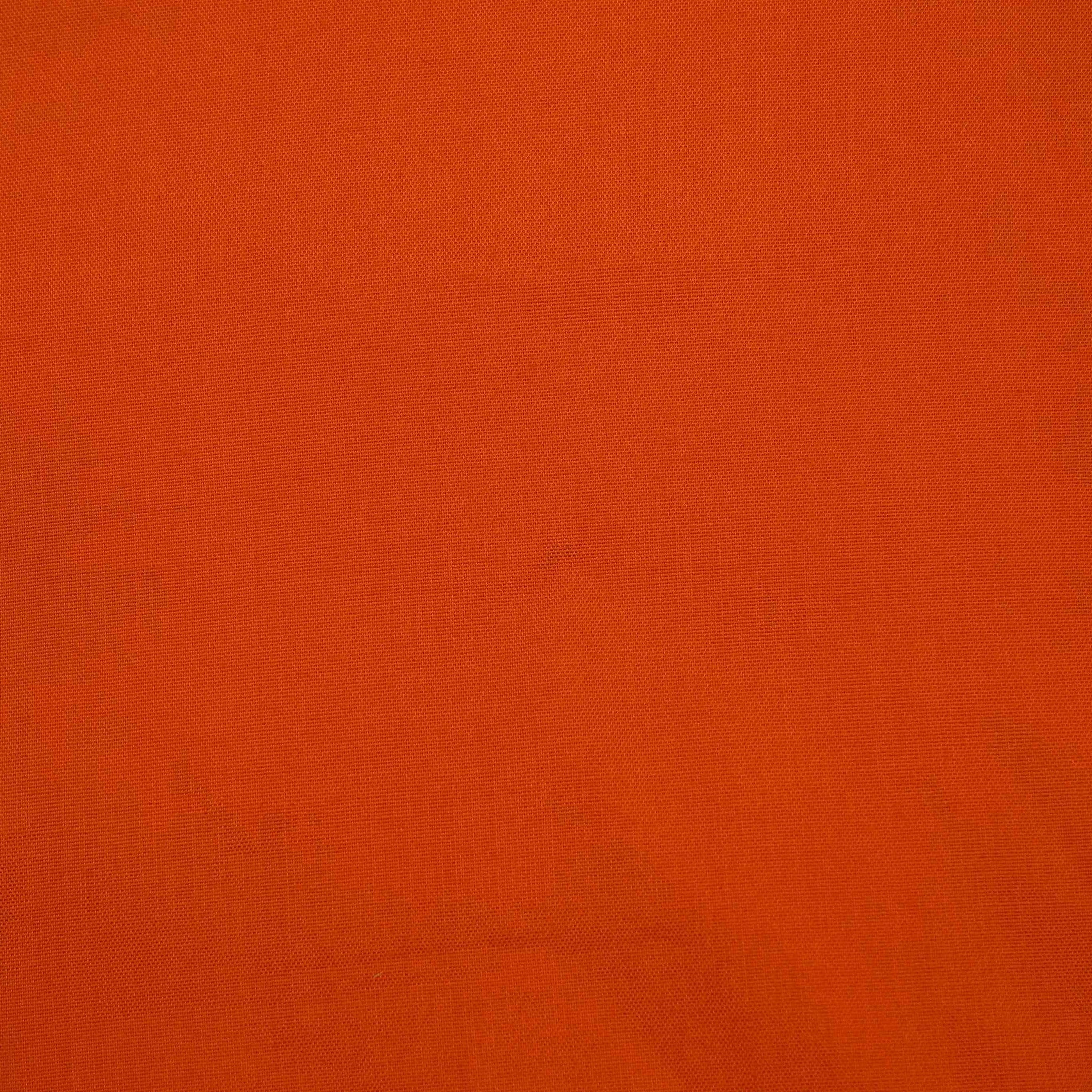 Orange Solid Santoon Fabric SSM-31779 - Image 2