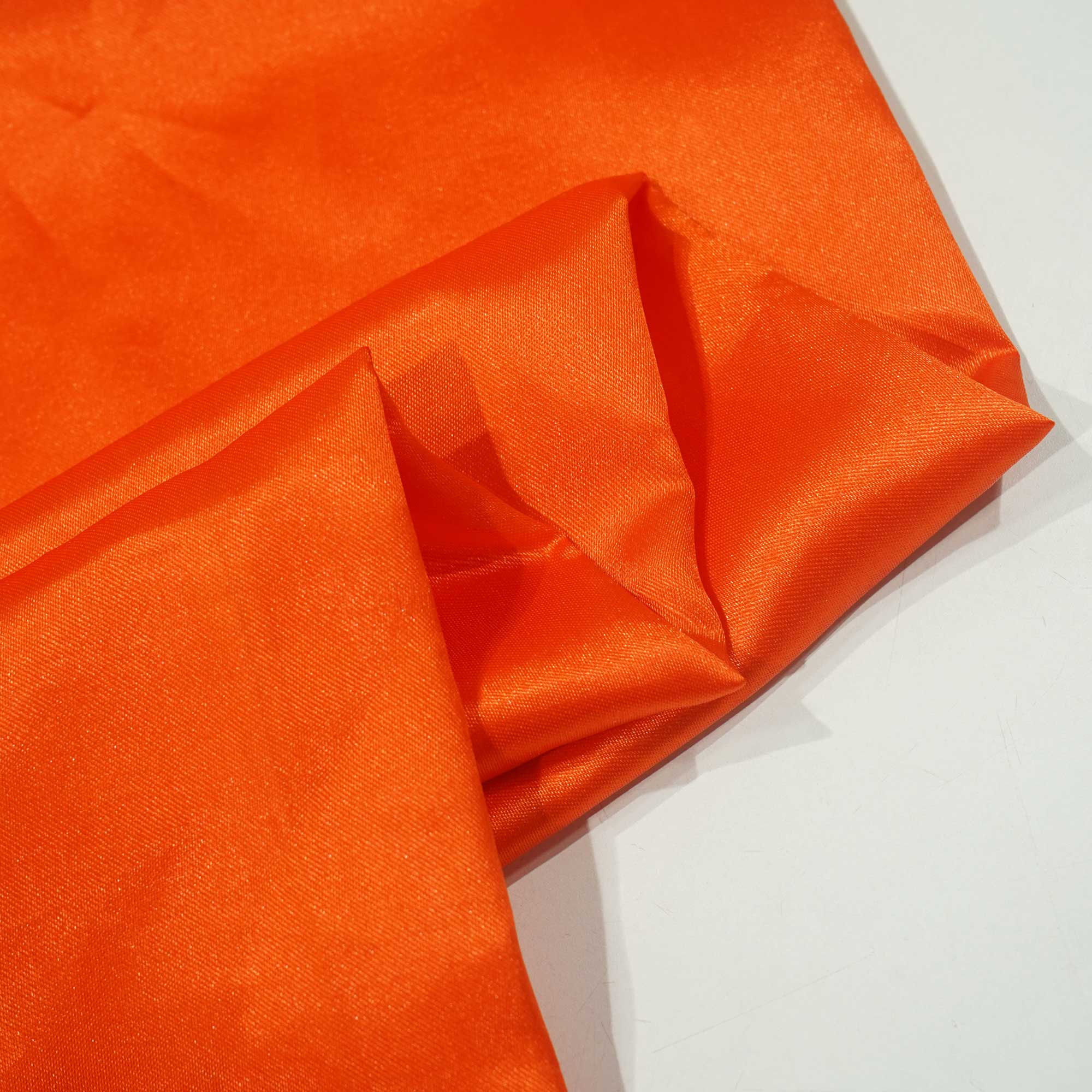 Orange Solid Satin KAT-11607 - Image 2