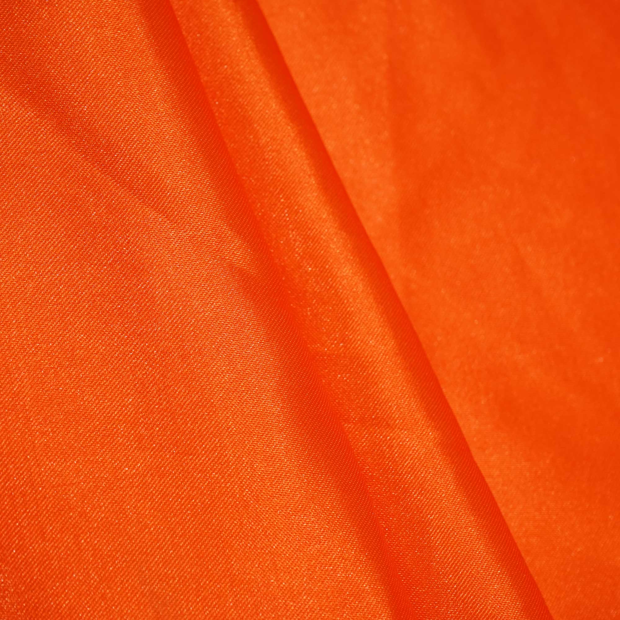 Orange Solid Satin KAT-11607 - Image 3
