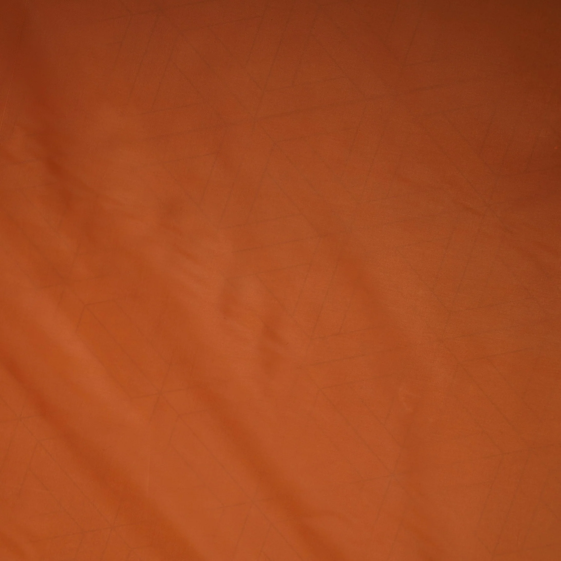 Orange Solid Taffeta Fabric 1782 - Image 3