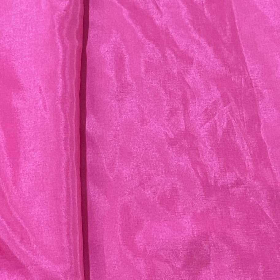 Orchid Pink Solid Shantoon Fabric - Image 3